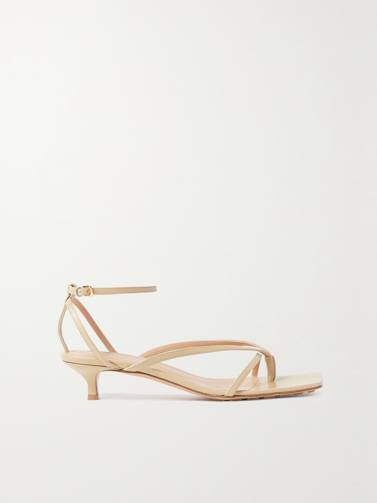 Bottega Veneta - Leather Sandals - Neutrals