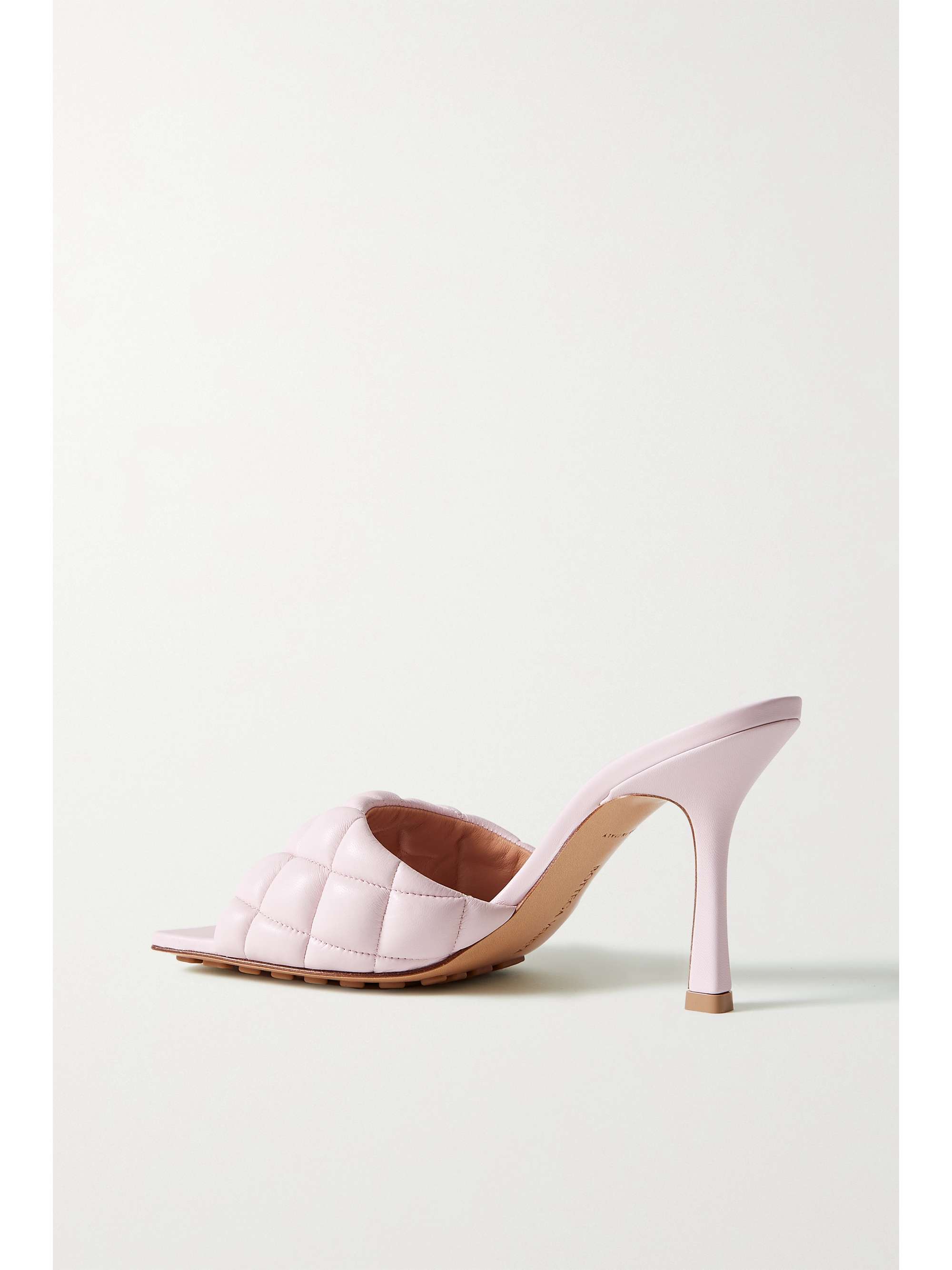 BOTTEGA VENETA Quilted leather mules | NET-A-PORTER