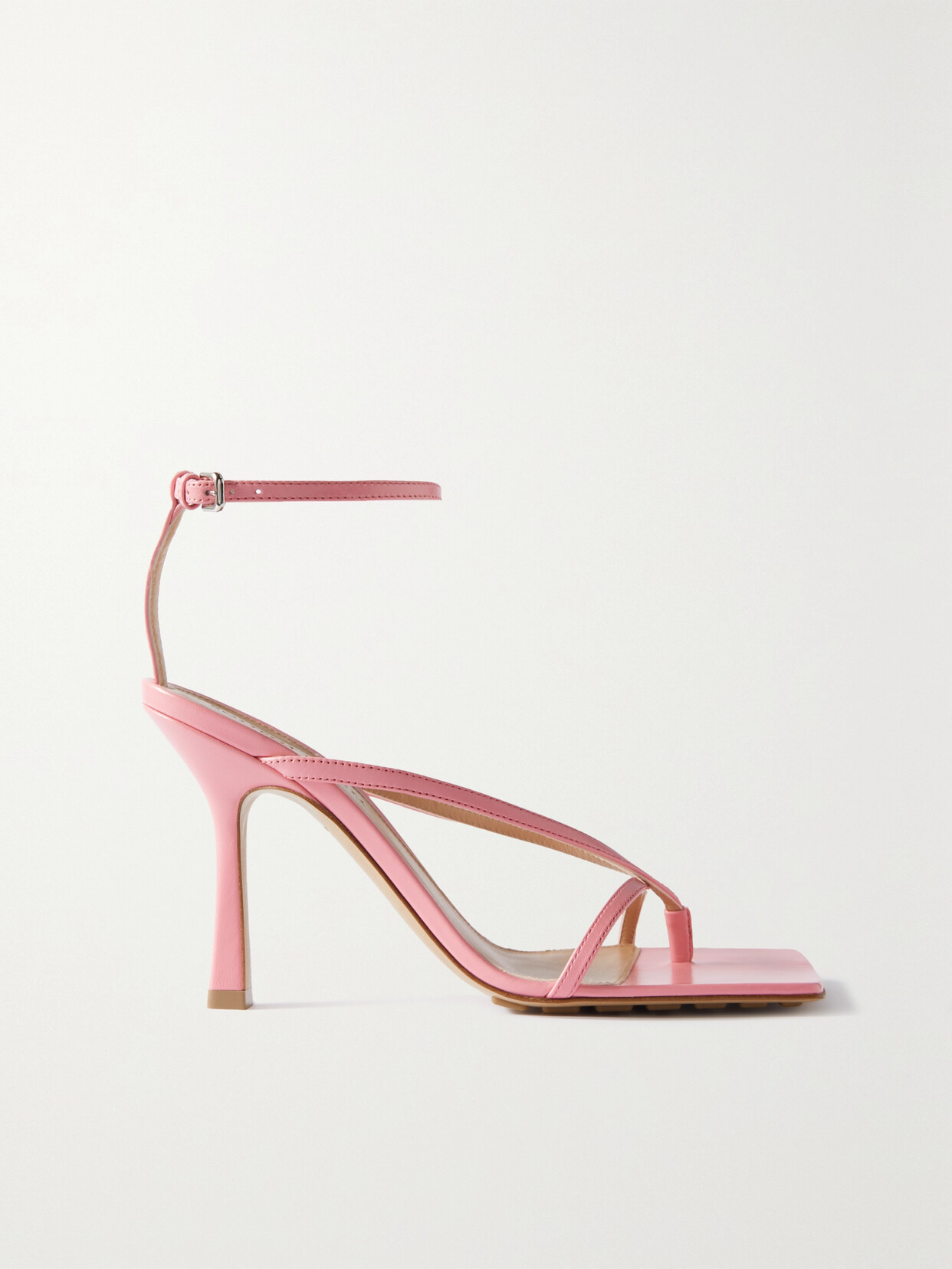 Bottega Veneta - Leather Sandals - Pink