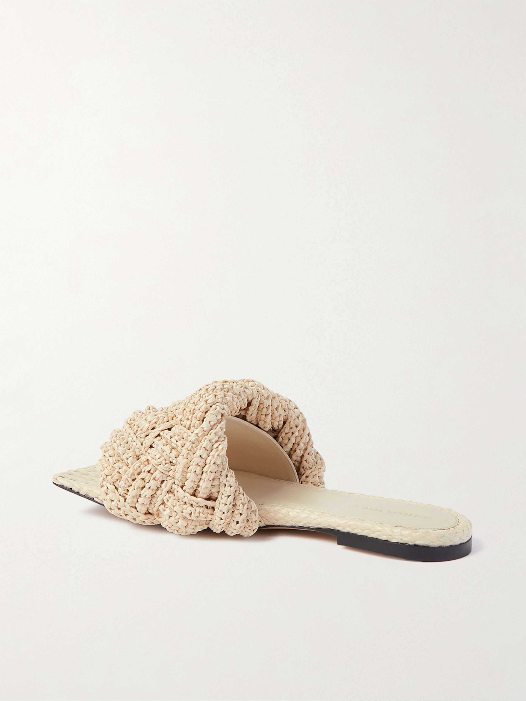BOTTEGA VENETA Lido leather slides