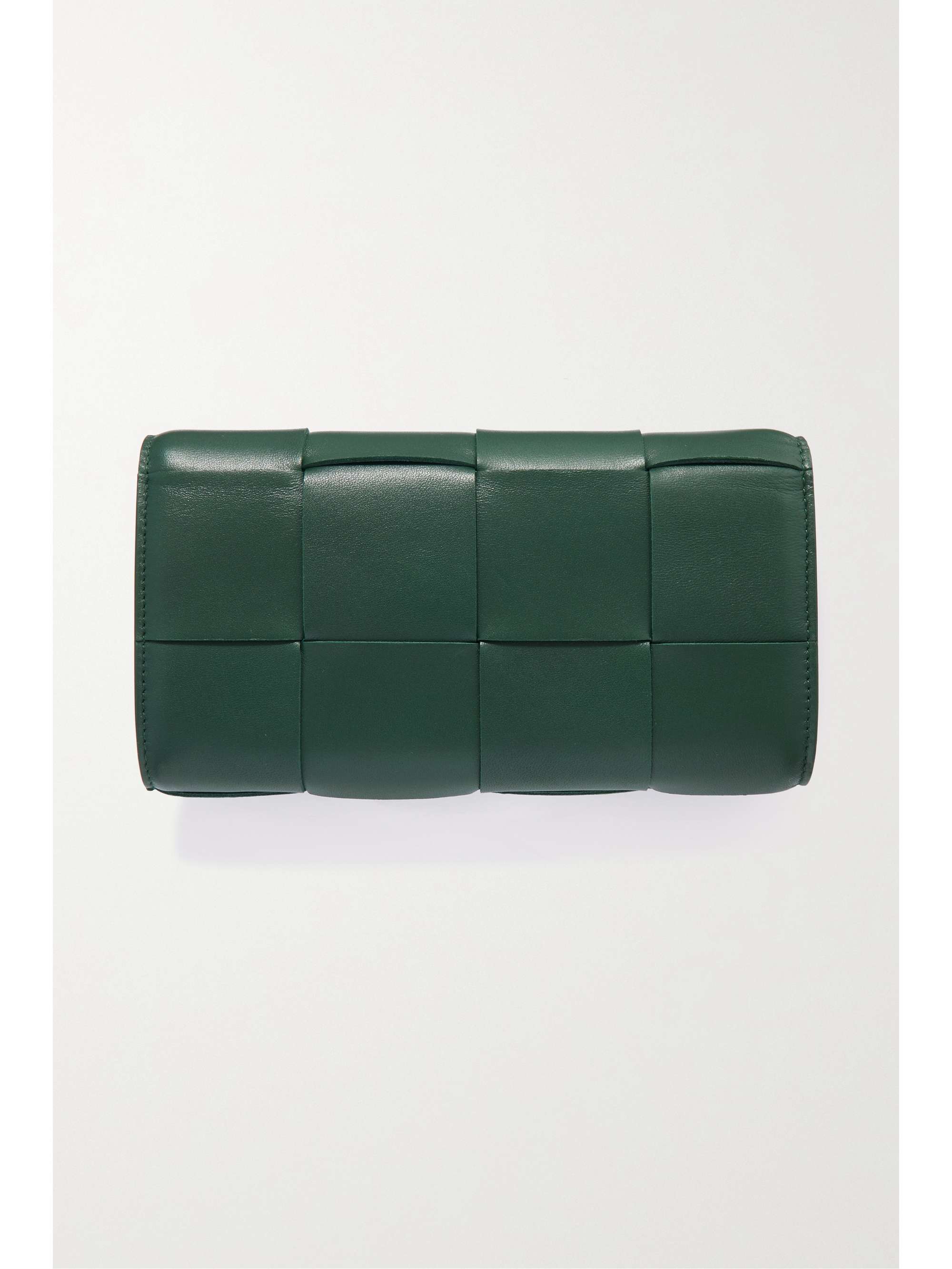 BOTTEGA VENETA Cassette intrecciato leather wallet