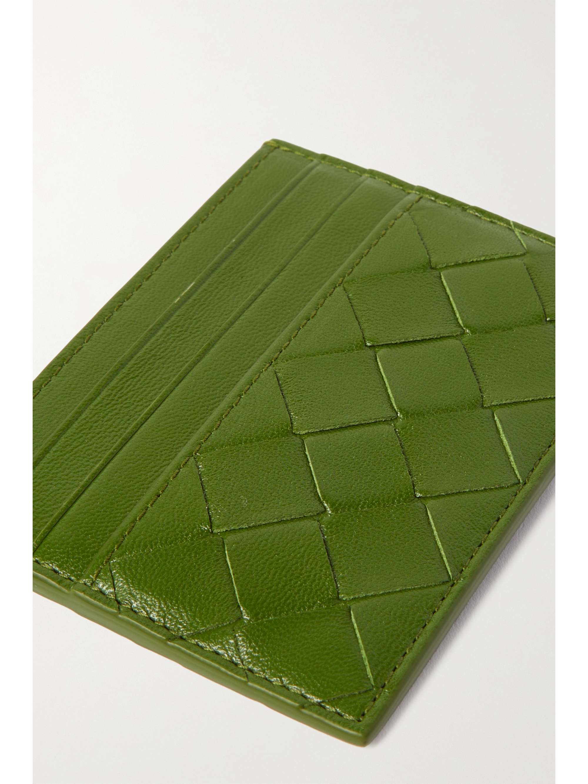 BOTTEGA VENETA Intrecciato leather cardholder