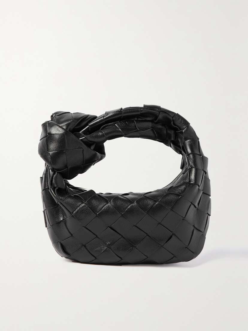 Bottega Veneta Jodie Candy Micro Mini Knotted Intrecciato Leather Tote