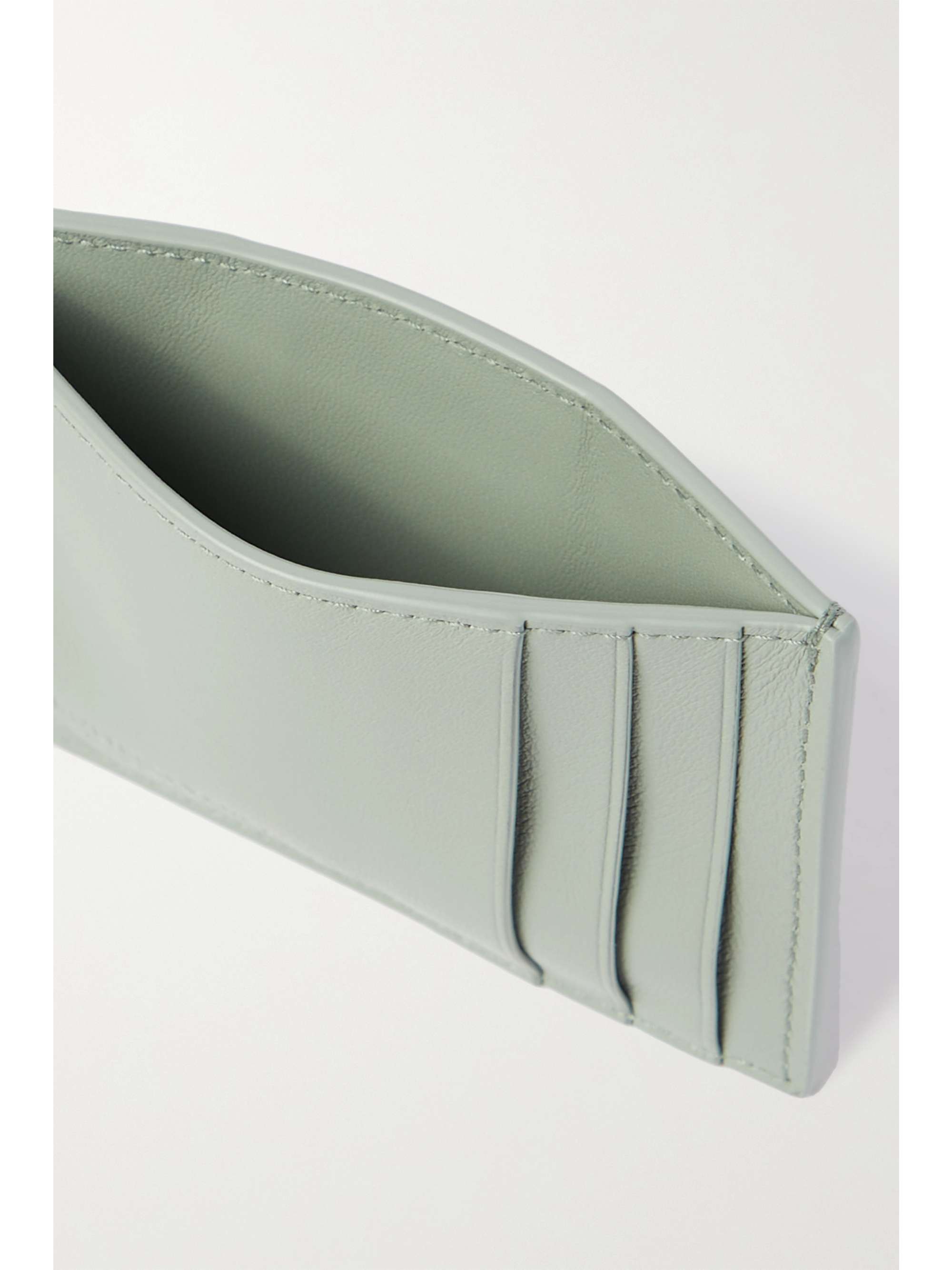 BOTTEGA Cassette intrecciato leather cardholder NETAPORTER