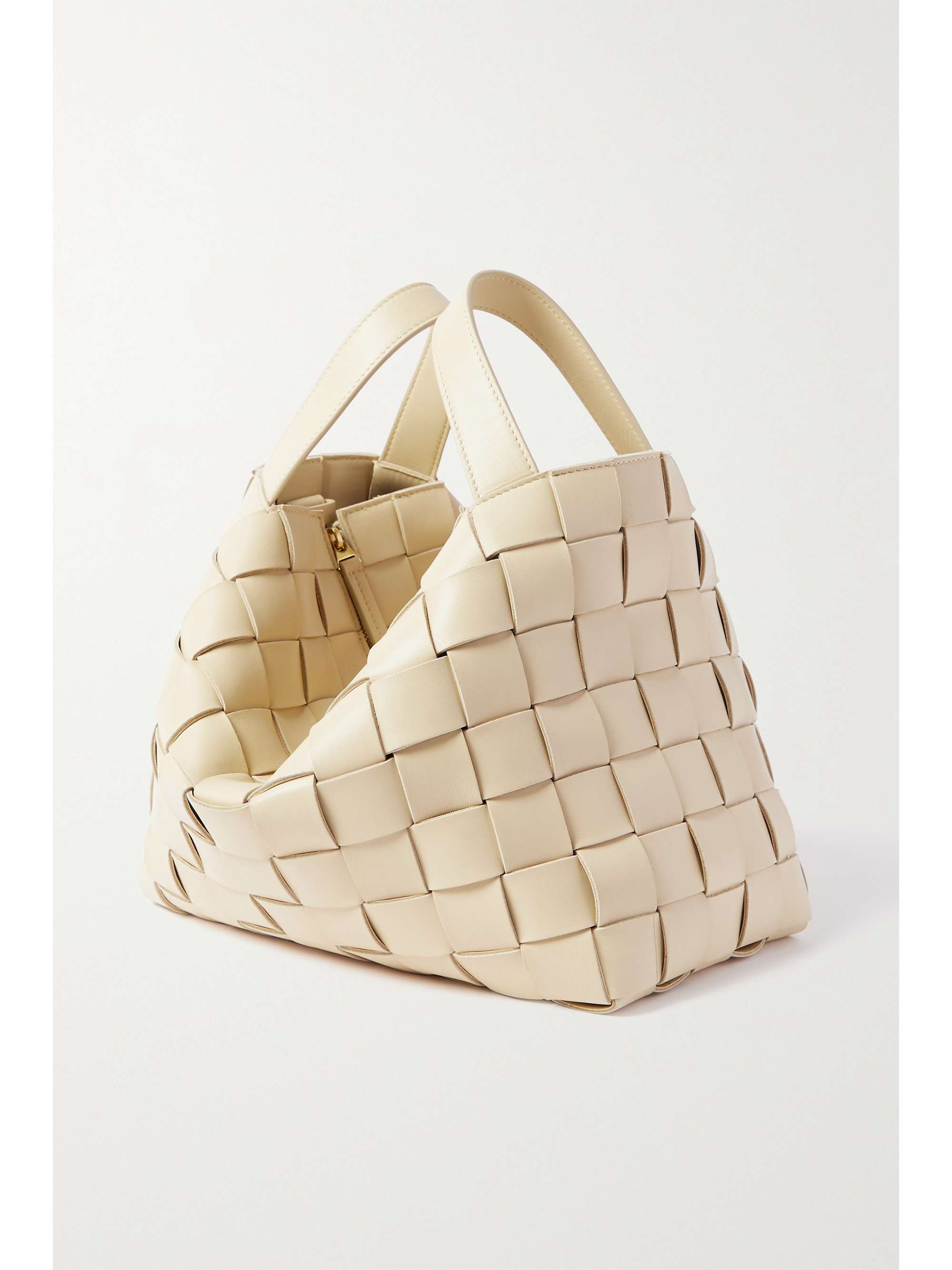 BOTTEGA VENETA Bowling Cassette intrecciato leather tote