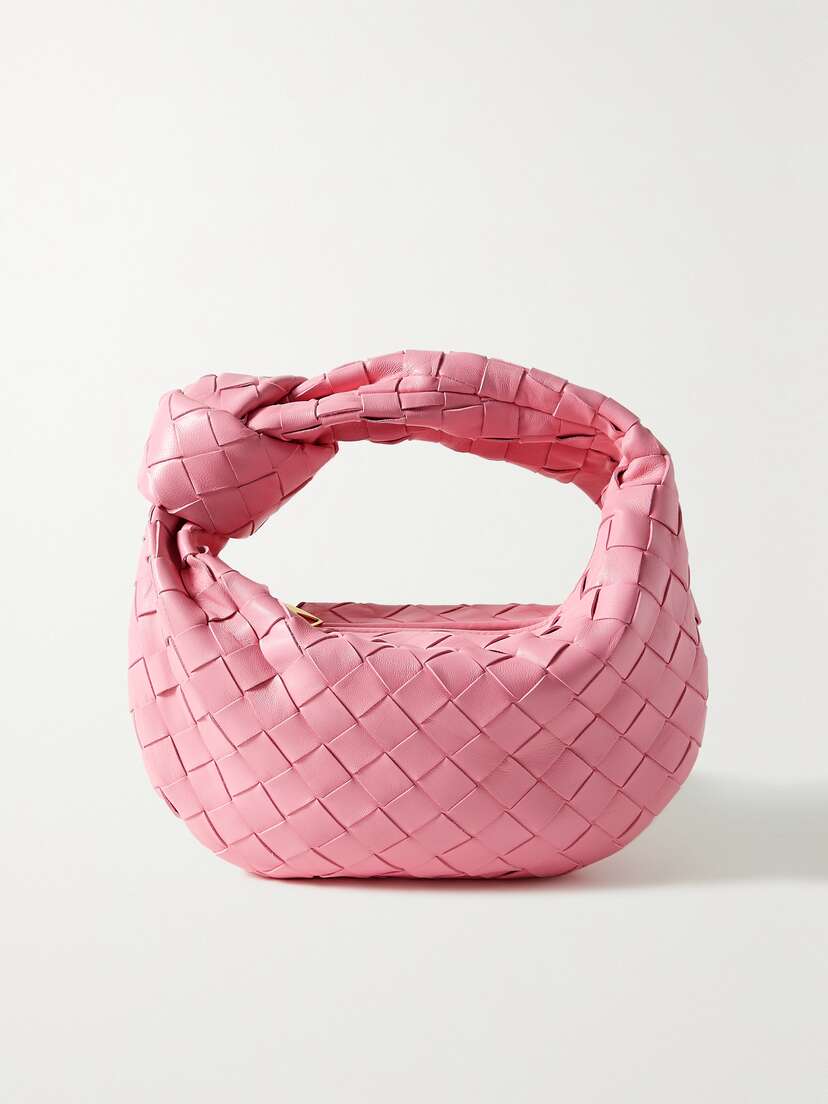 Bottega Veneta Jodie Mini Knotted Intrecciato Leather Tote