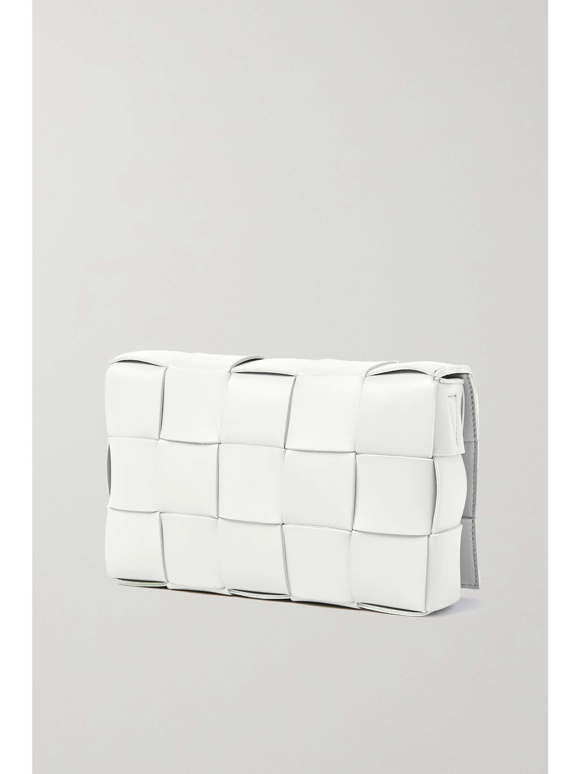 BOTTEGA VENETA Cassette small intrecciato leather shoulder bag