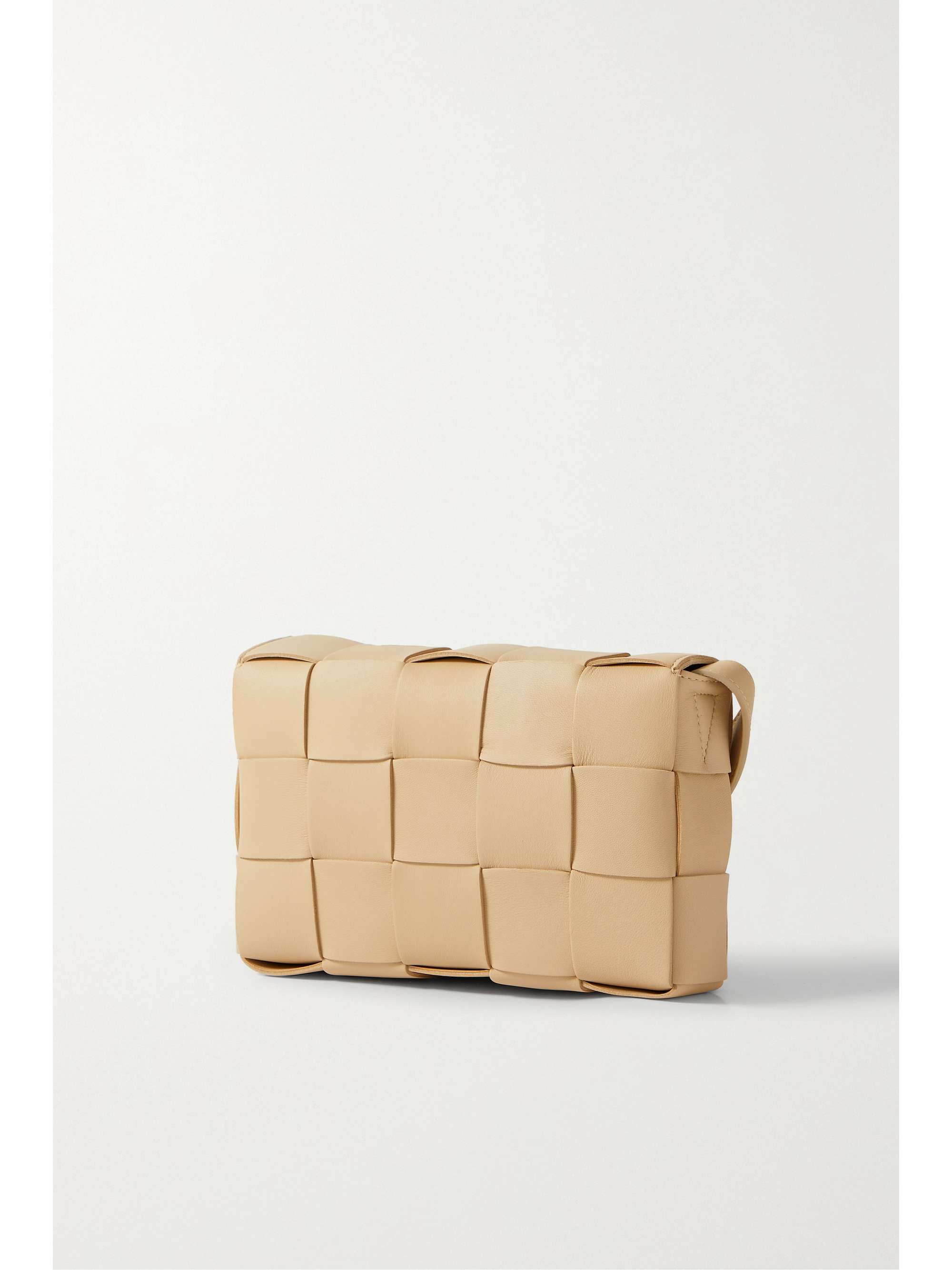 BOTTEGA VENETA Cassette intrecciato leather shoulder bag