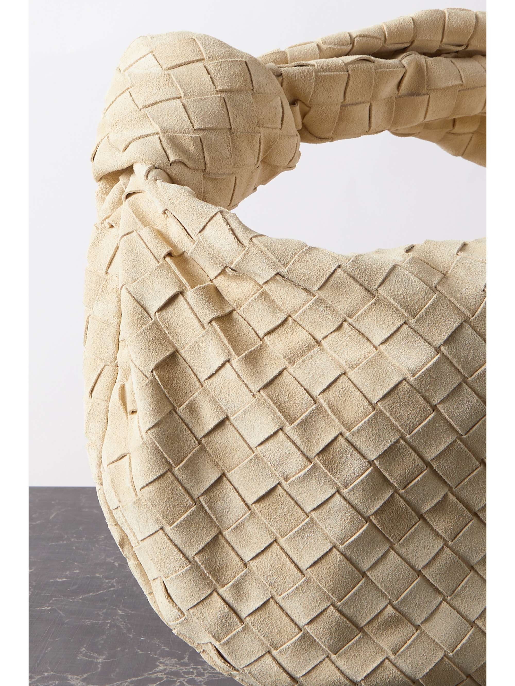 BOTTEGA VENETA Jodie Teen Tote aus Intrecciato-Leder mit Knoten