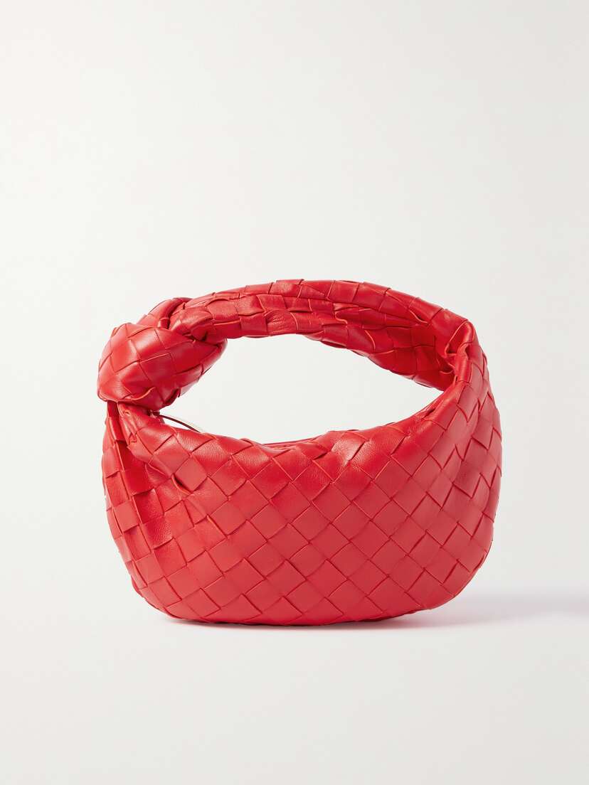 Bottega Veneta Jodie Mini Knotted Intrecciato Leather Tote