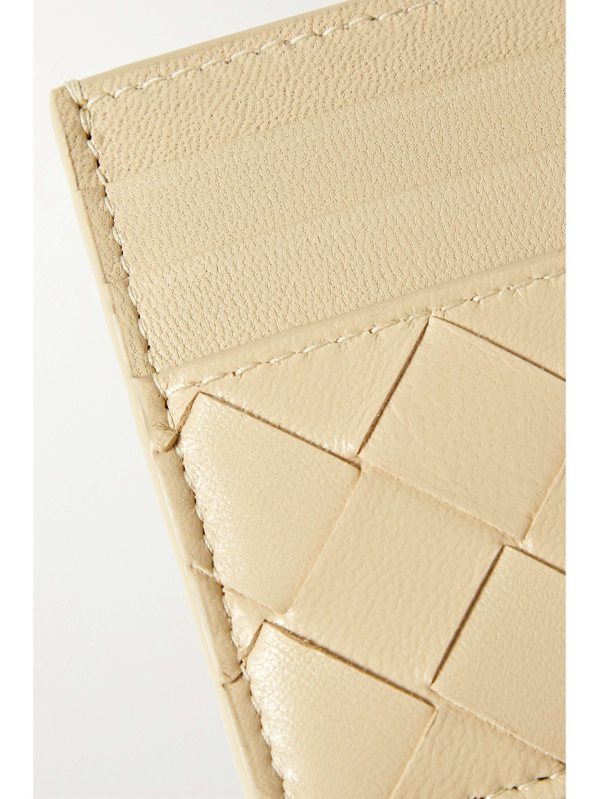 BOTTEGA VENETA Intrecciato leather cardholder