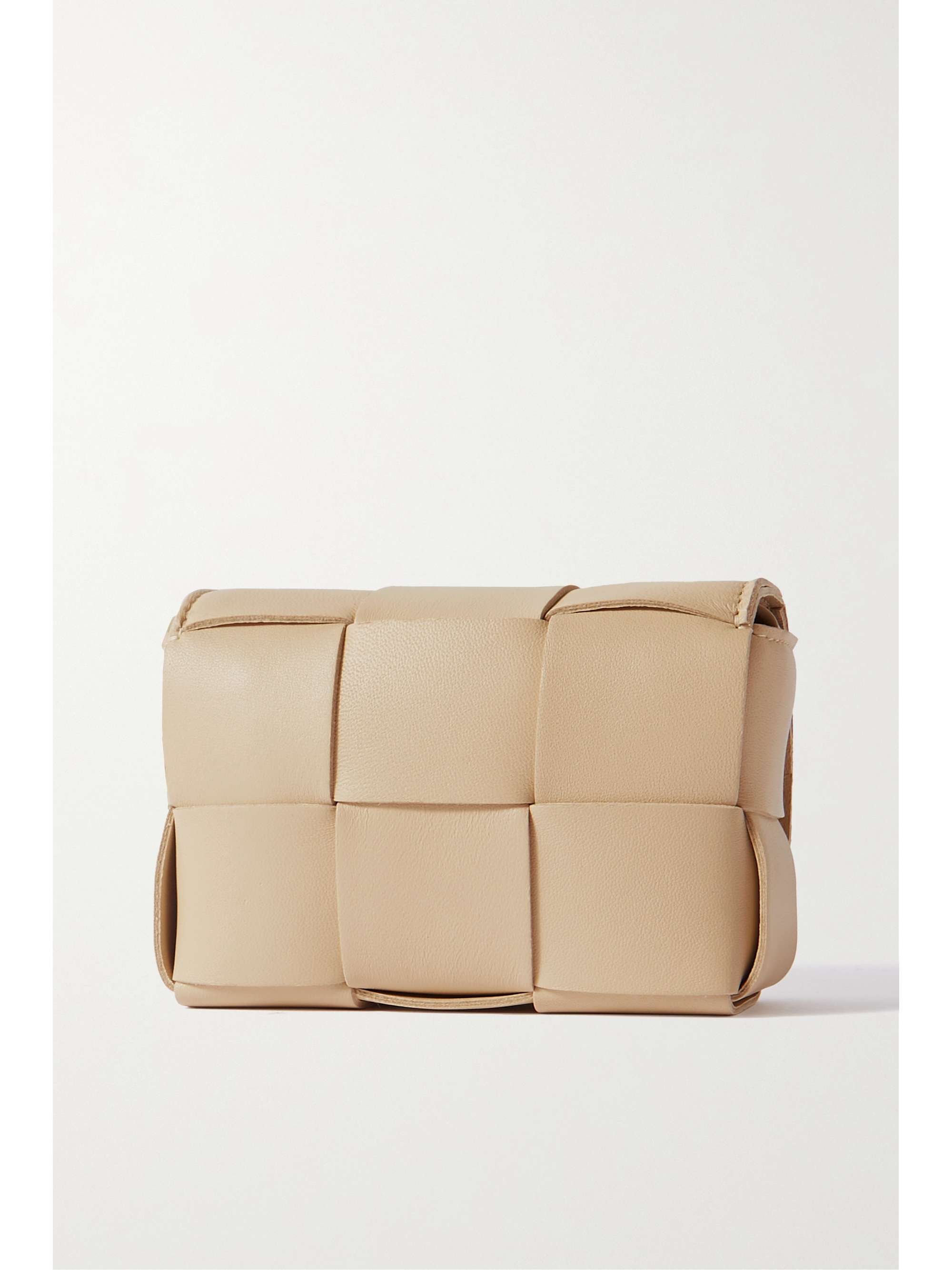 BOTTEGA VENETA Cassette mini intrecciato leather shoulder bag