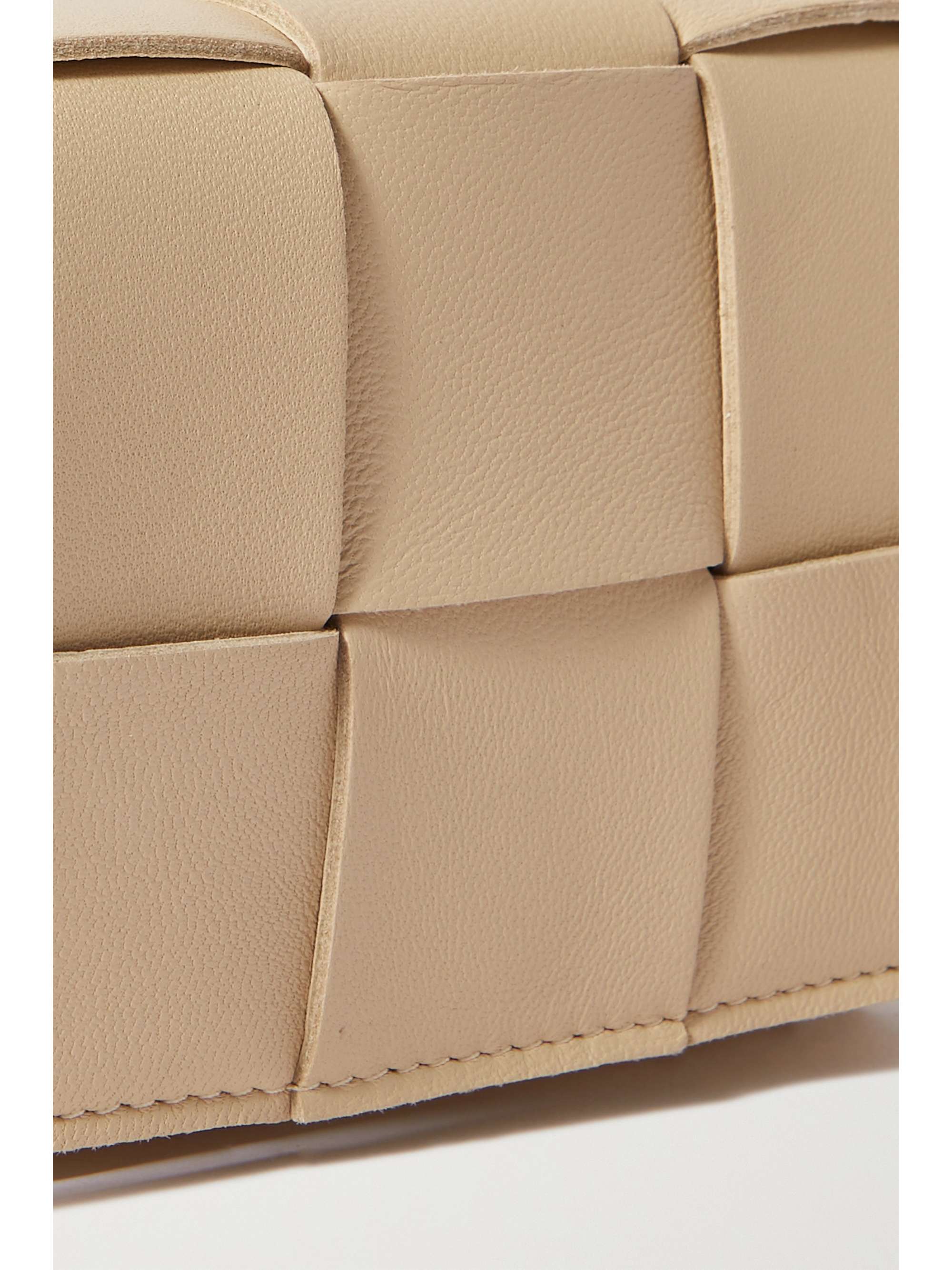 BOTTEGA VENETA Cassette mini intrecciato leather shoulder bag