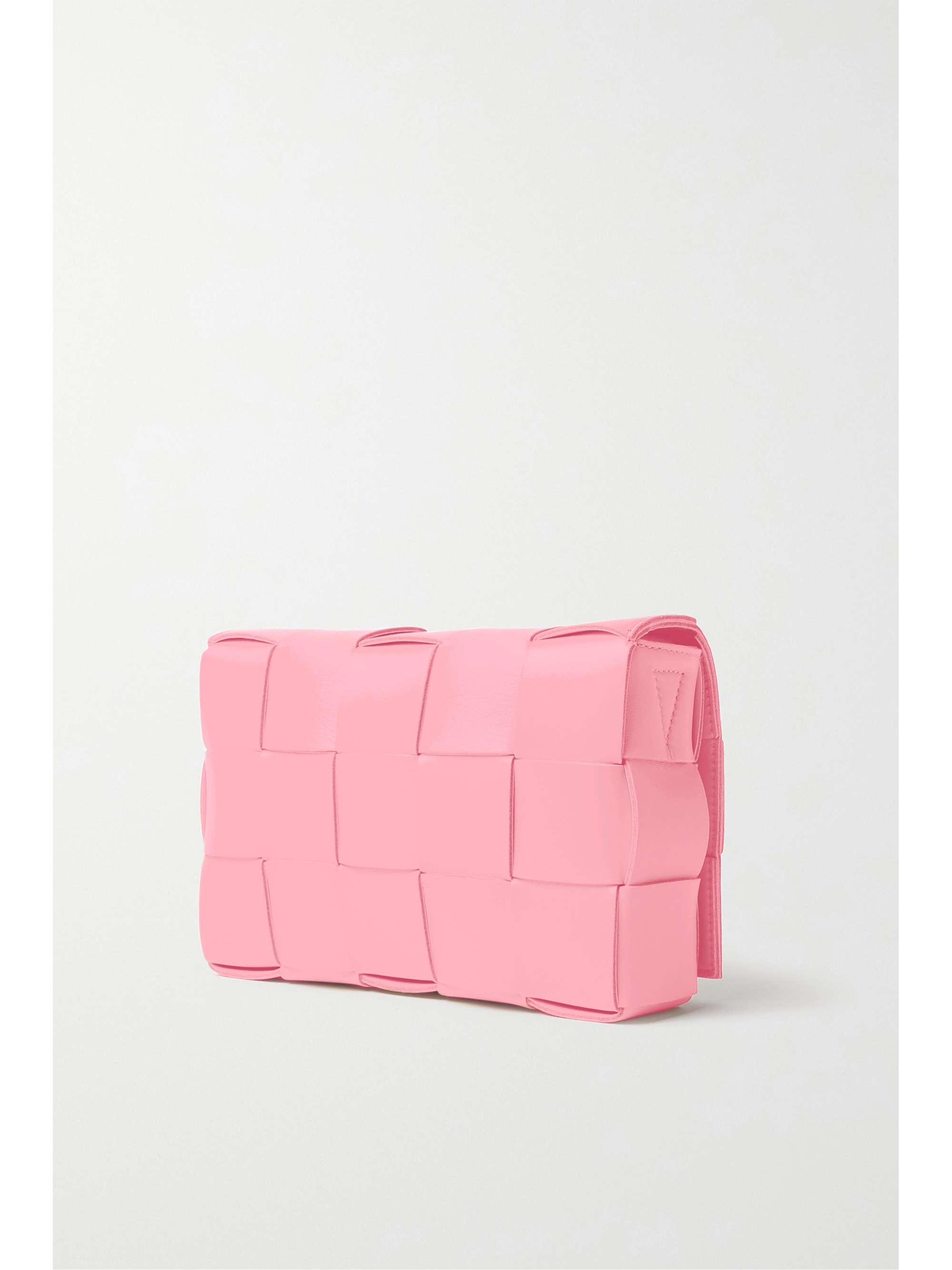 BOTTEGA VENETA Cassette intrecciato leather shoulder bag