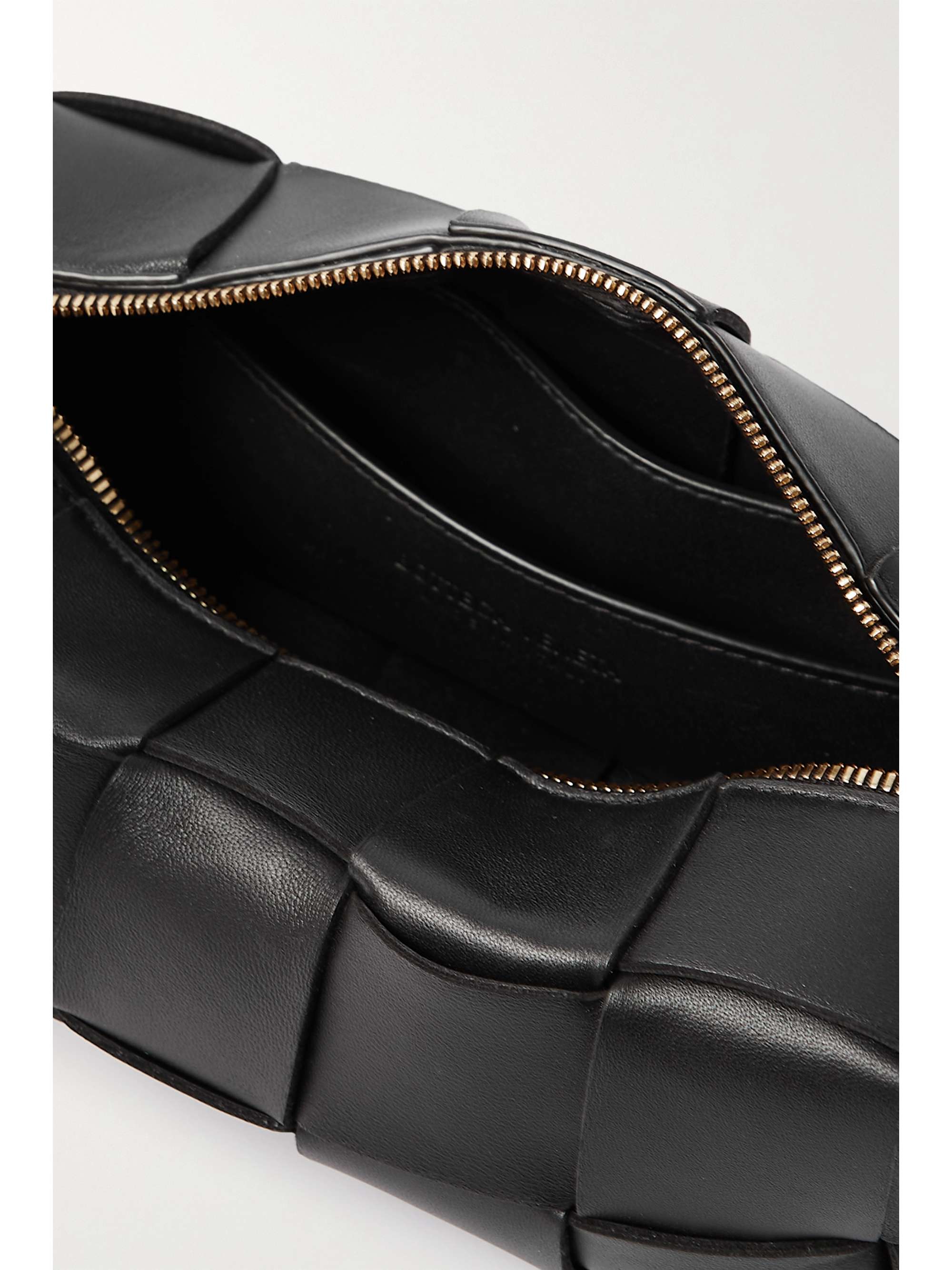 BOTTEGA VENETA Brick Cassette small intrecciato leather shoulder bag