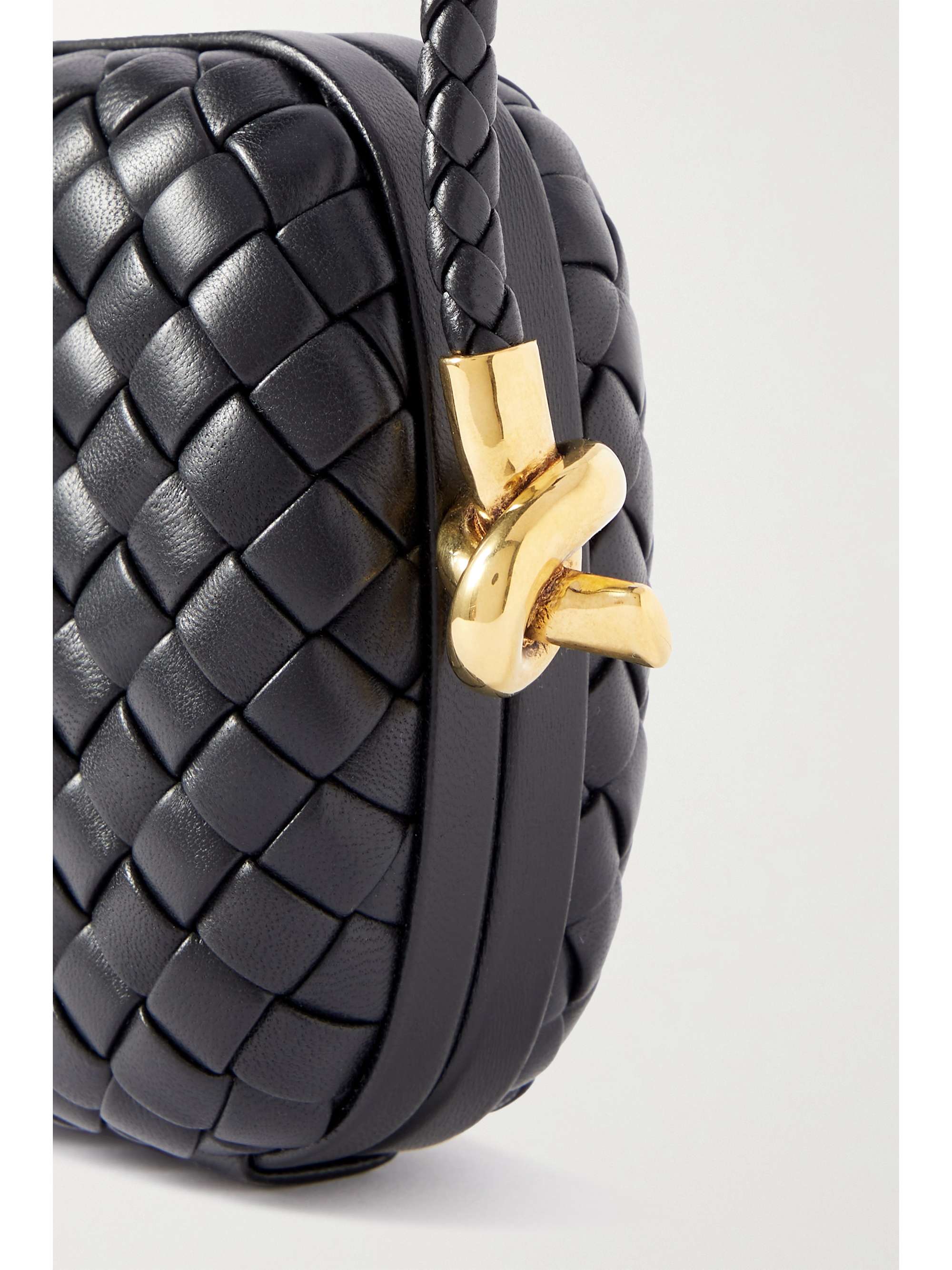 BOTTEGA VENETA Padded intrecciato leather shoulder bag