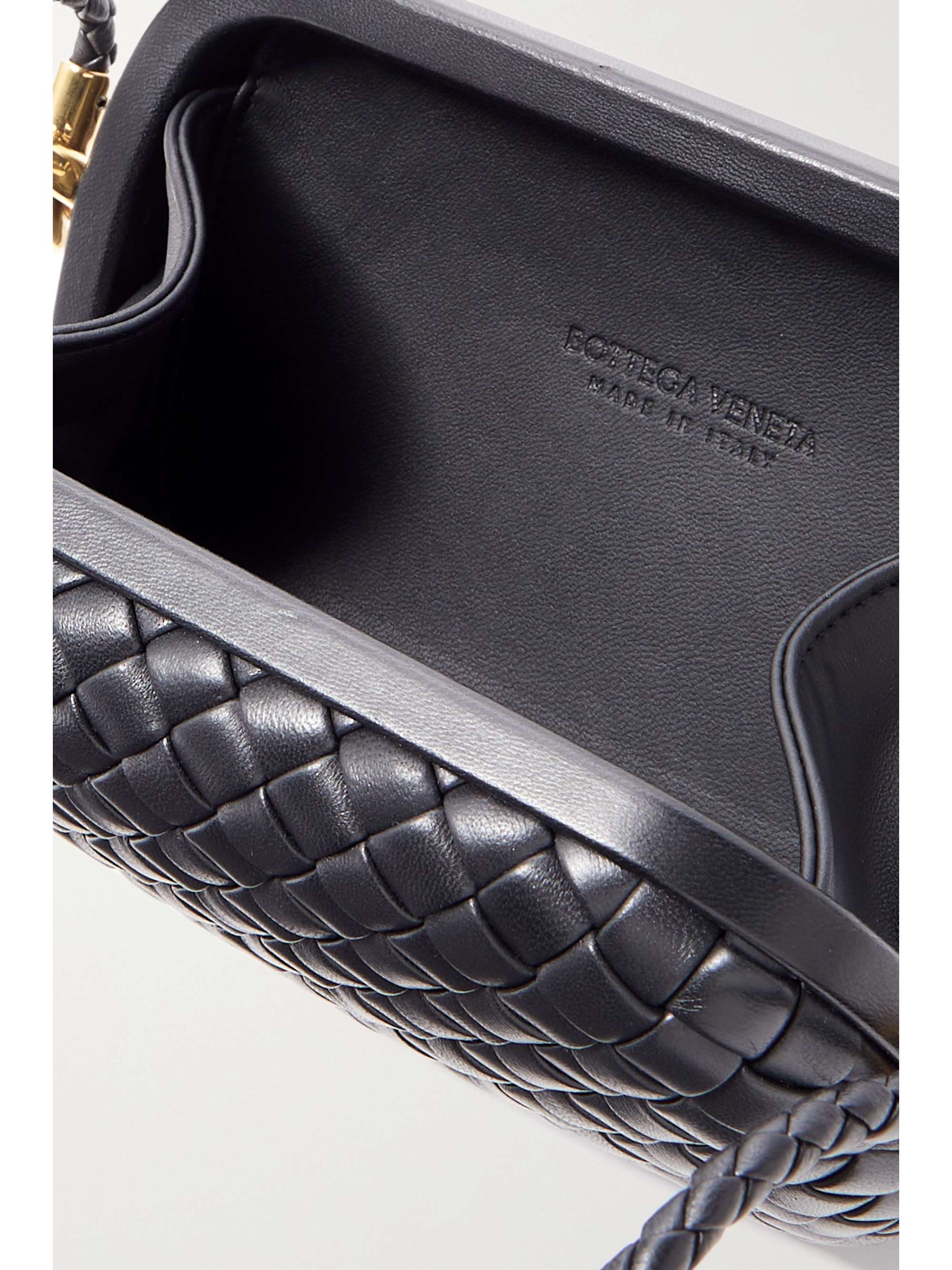 BOTTEGA VENETA Padded intrecciato leather shoulder bag