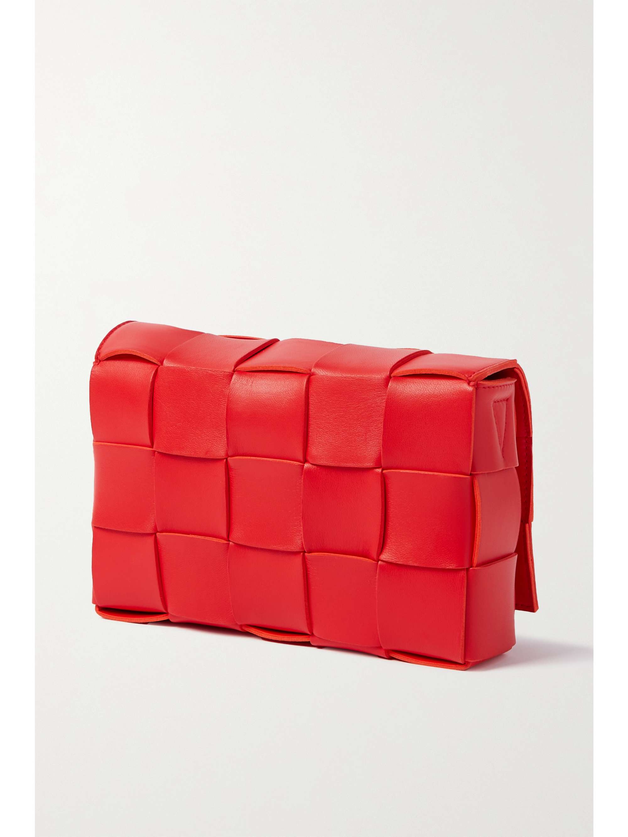 BOTTEGA VENETA Cassette intrecciato leather shoulder bag