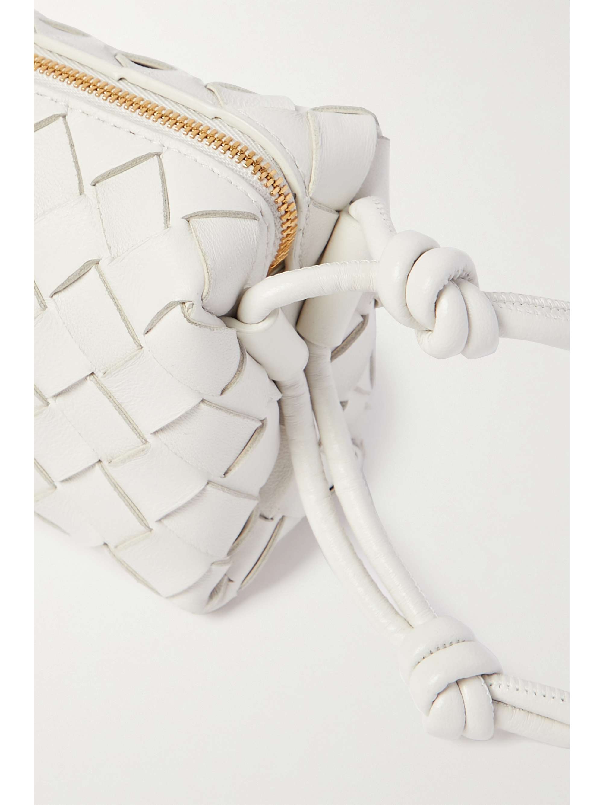 BOTTEGA VENETA Loop Candy intrecciato leather shoulder bag | NET-A-PORTER