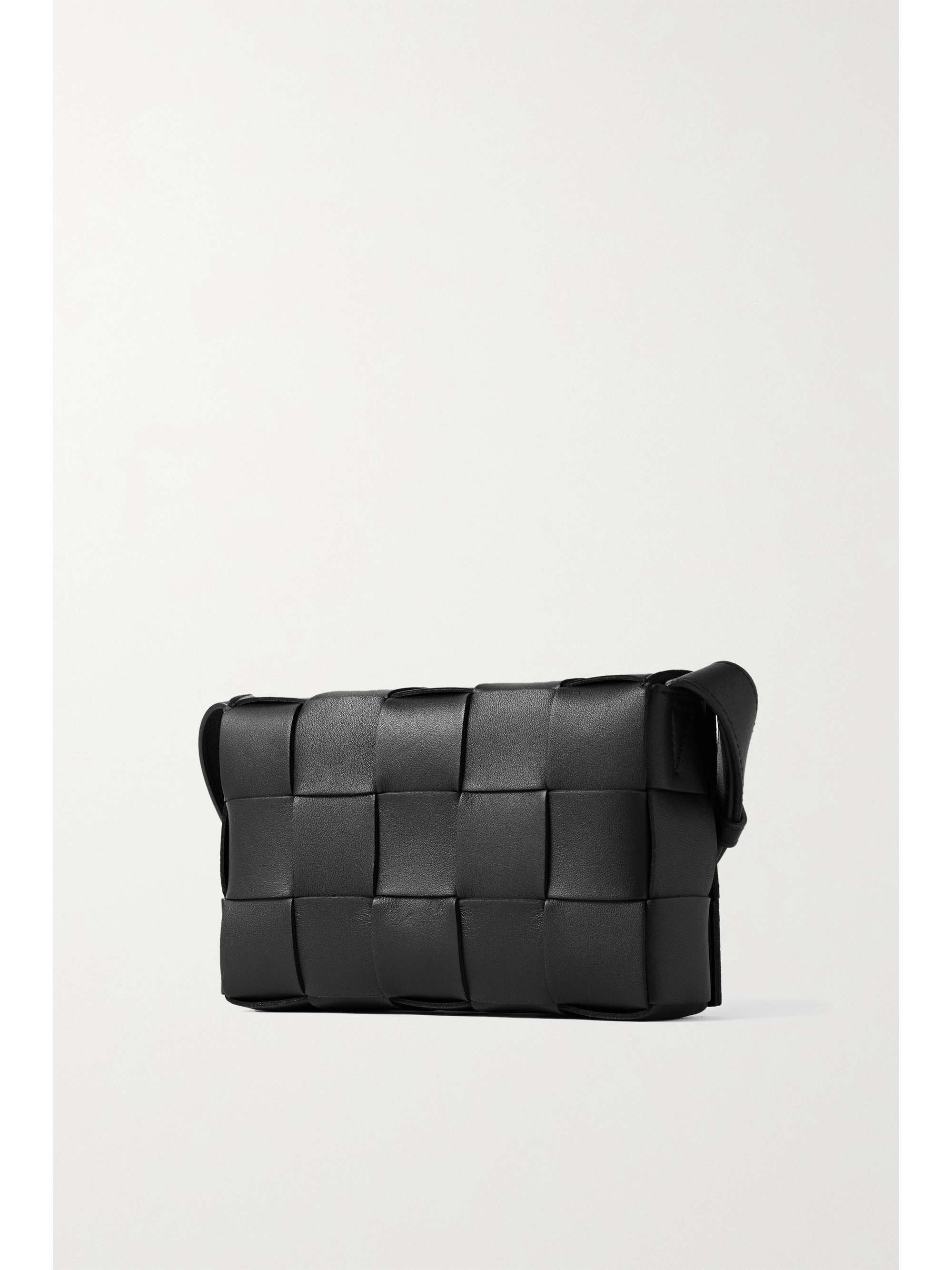 BOTTEGA VENETA Cassette small intrecciato leather shoulder bag