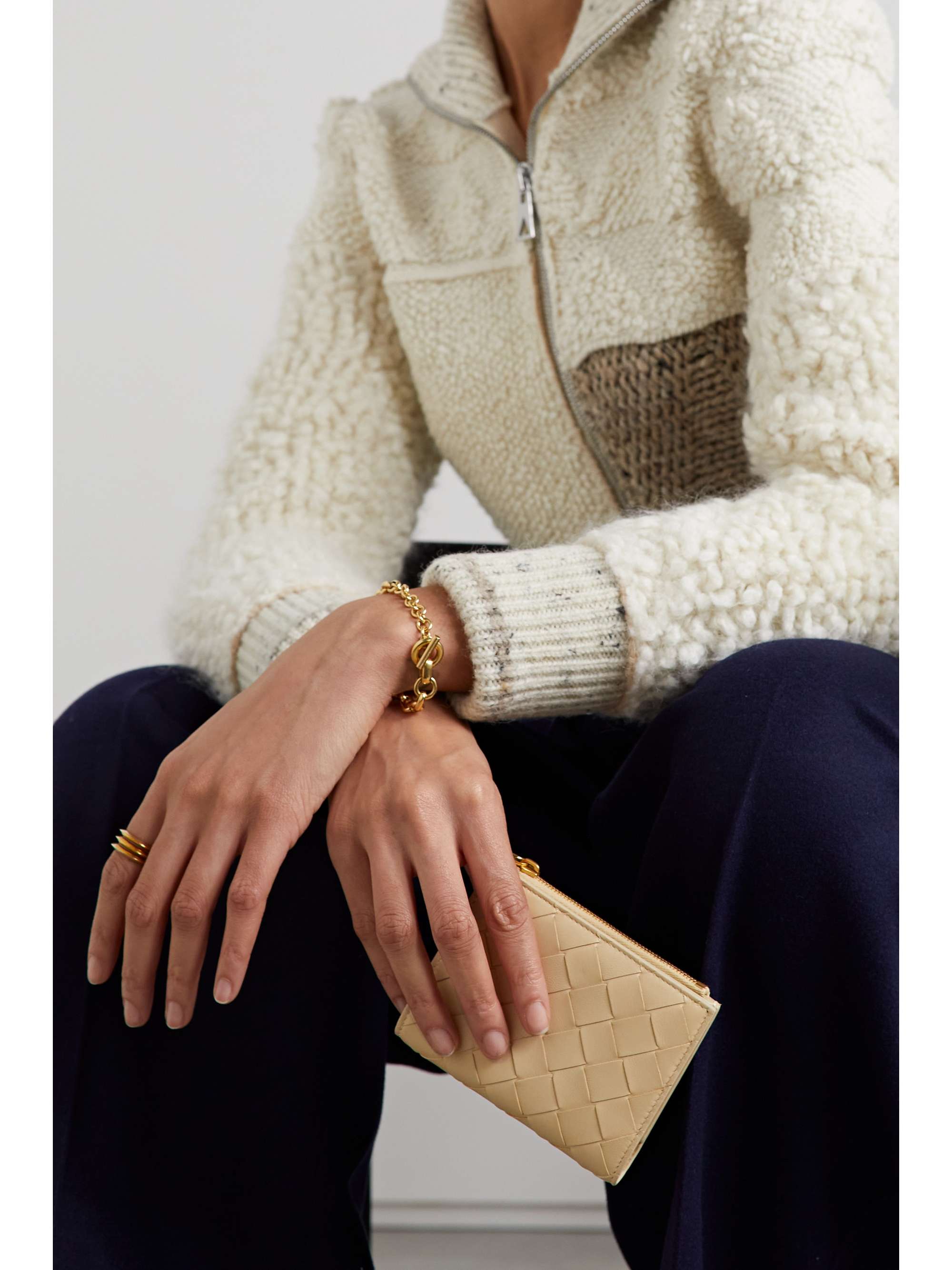 BOTTEGA VENETA Intrecciato leather wallet