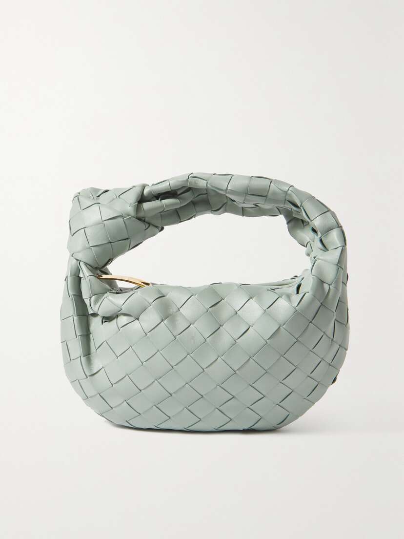 Bottega Veneta Jodie Mini Knotted Intrecciato Leather Tote