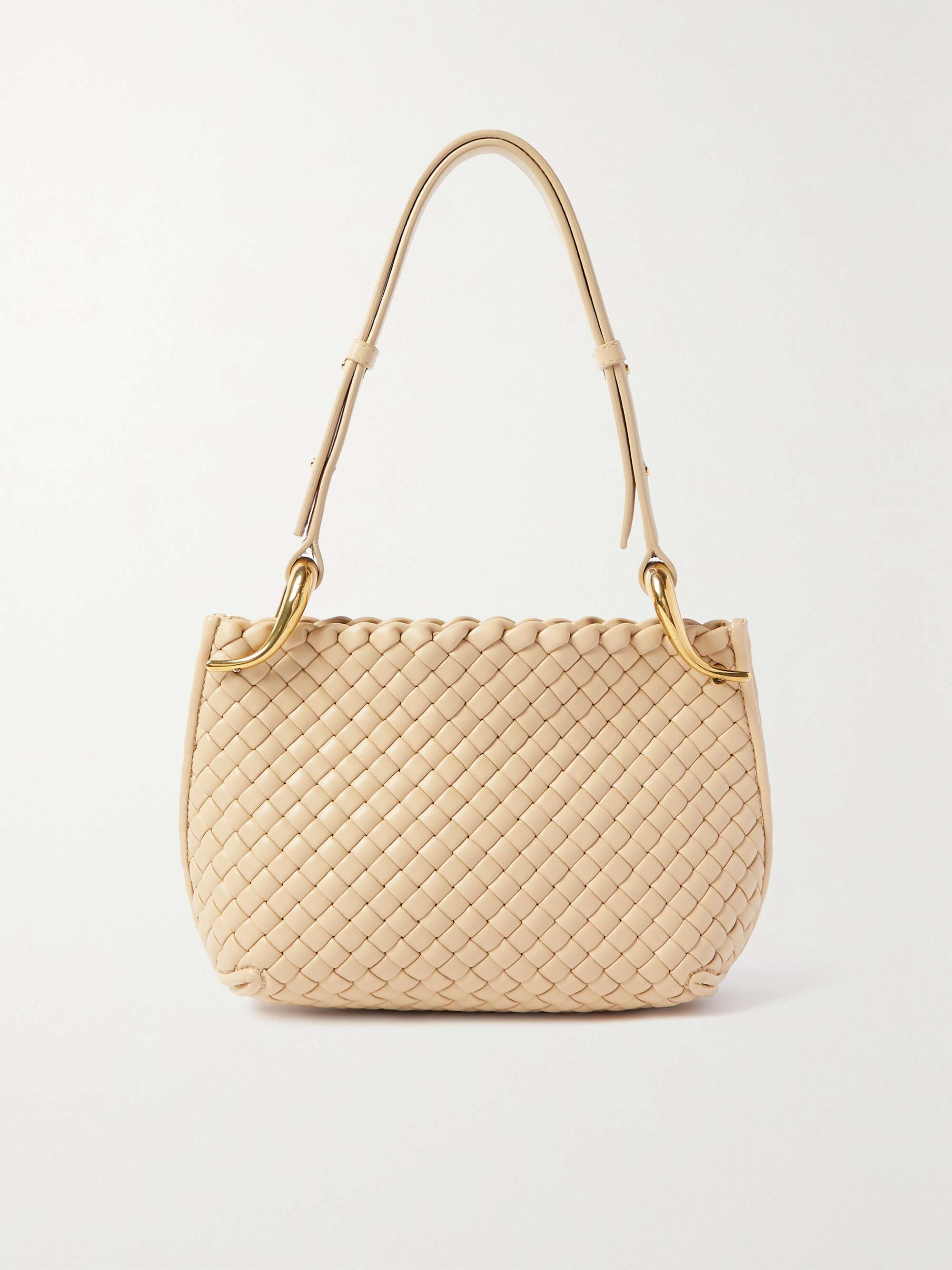 BOTTEGA VENETA, Intreccio padded leather mini hobo bag