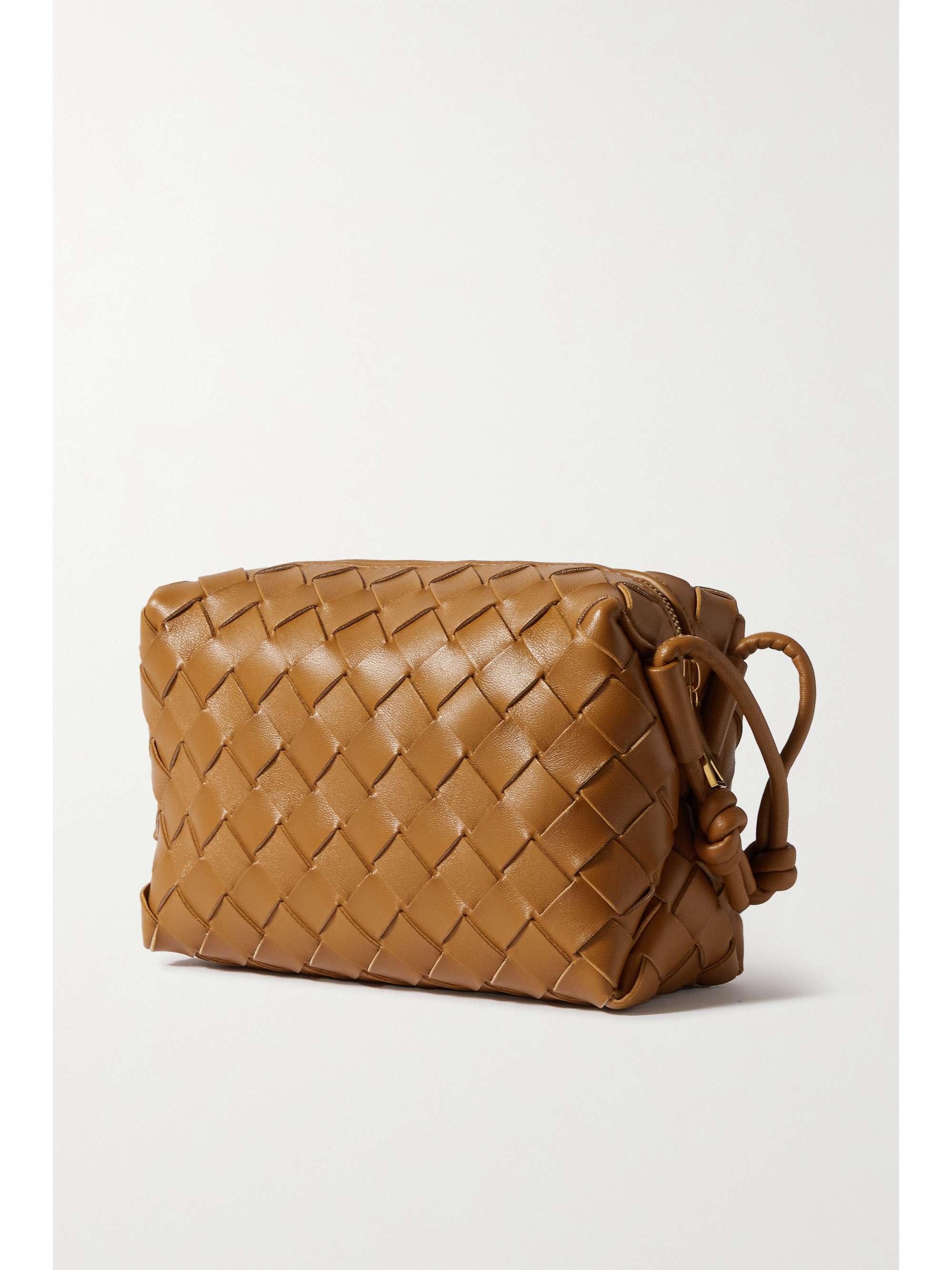 BOTTEGA VENETA Loop mini intrecciato leather shoulder bag
