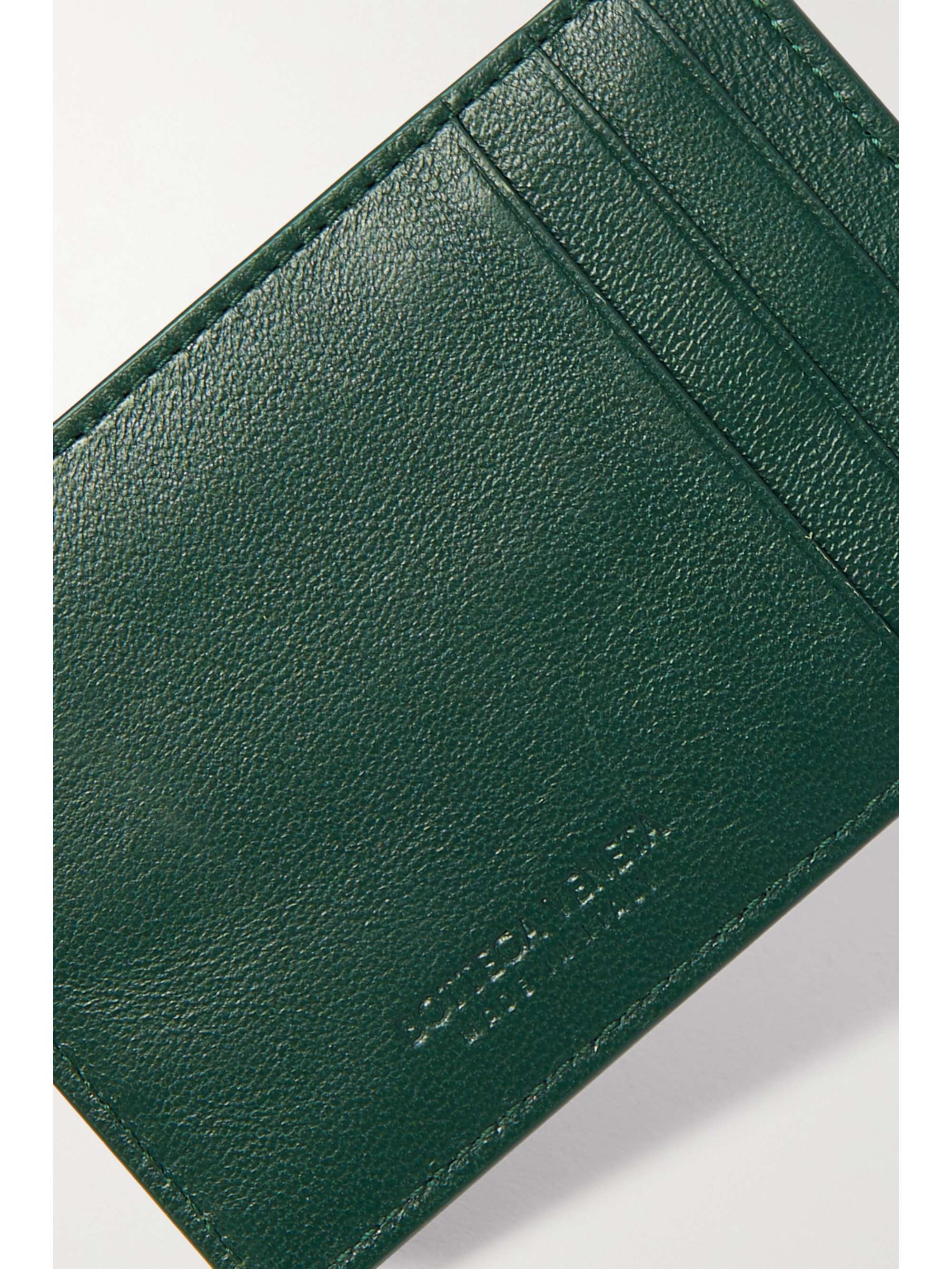 BOTTEGA VENETA Cassette intrecciato leather cardholder