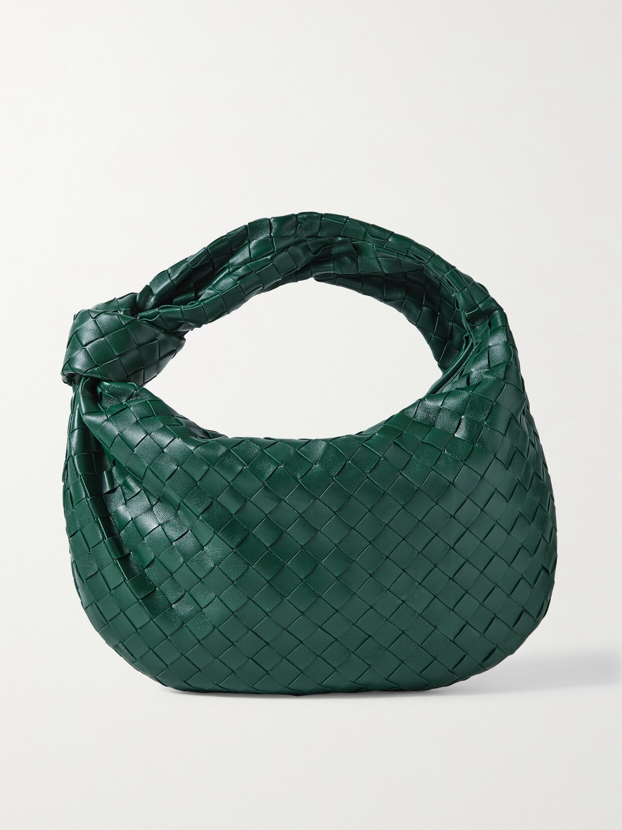 BOTTEGA VENETA Jodie mini knotted intrecciato leather tote