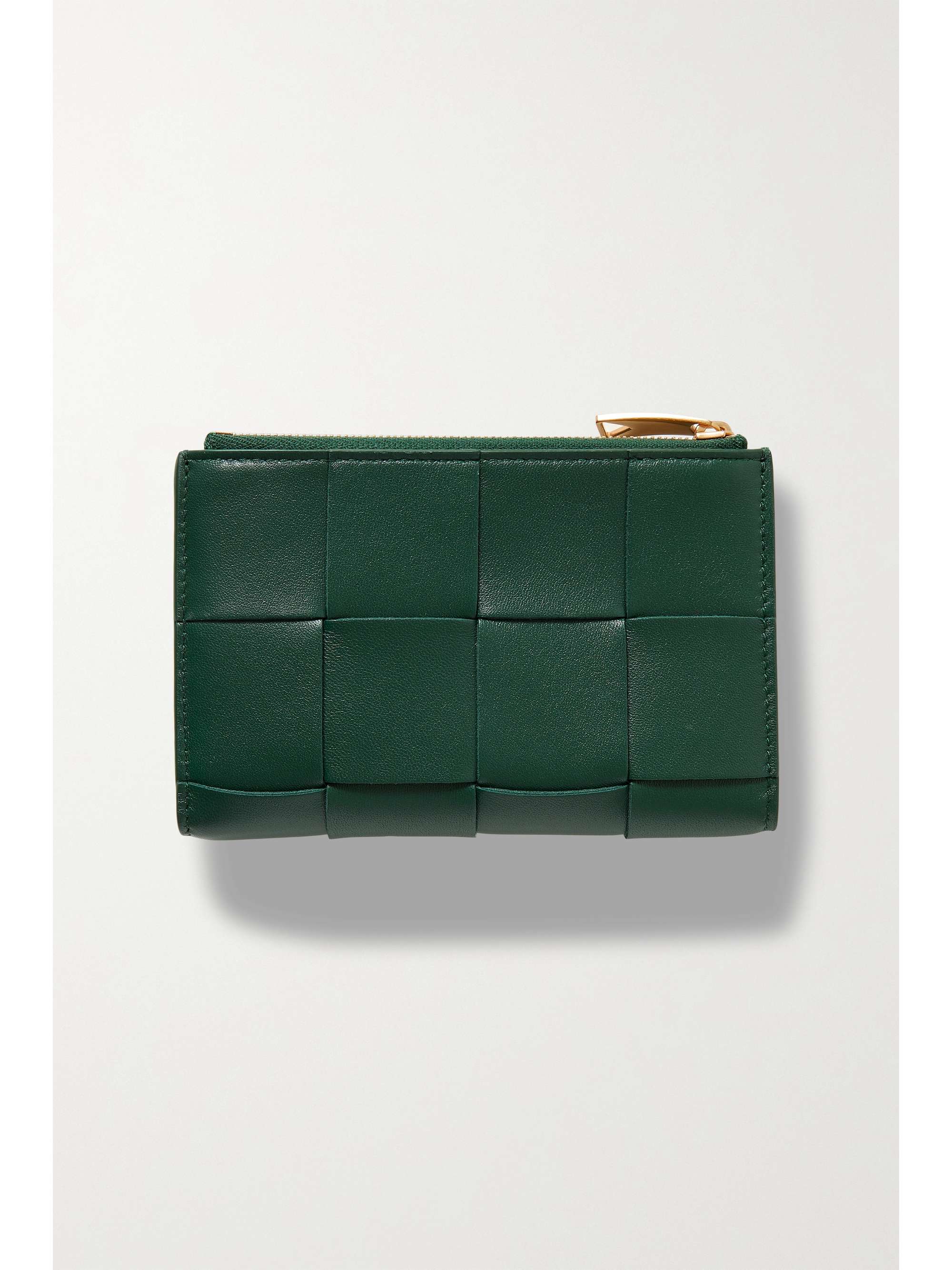 BOTTEGA VENETA Cassette intrecciato leather wallet