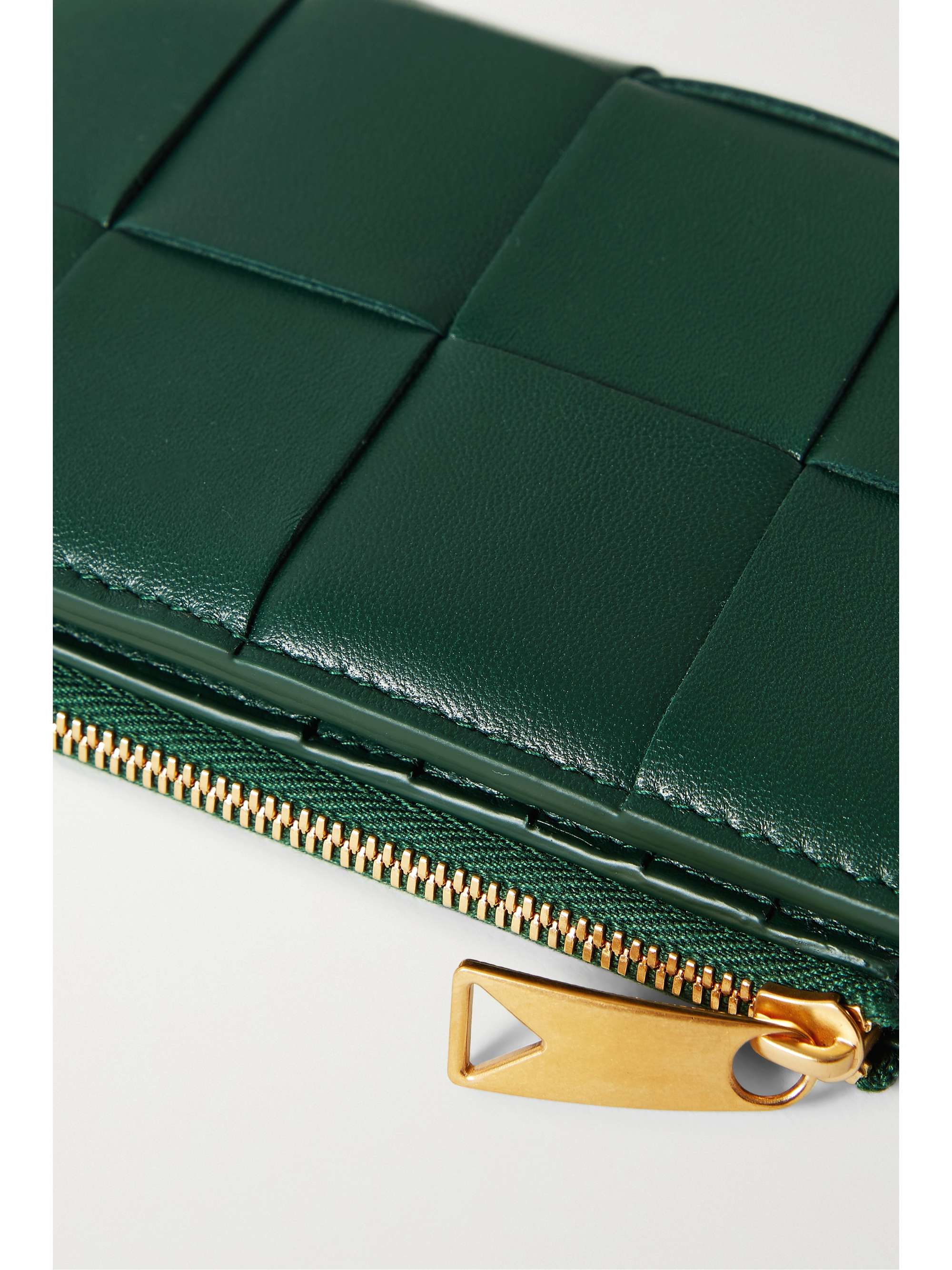 BOTTEGA VENETA Cassette intrecciato leather wallet