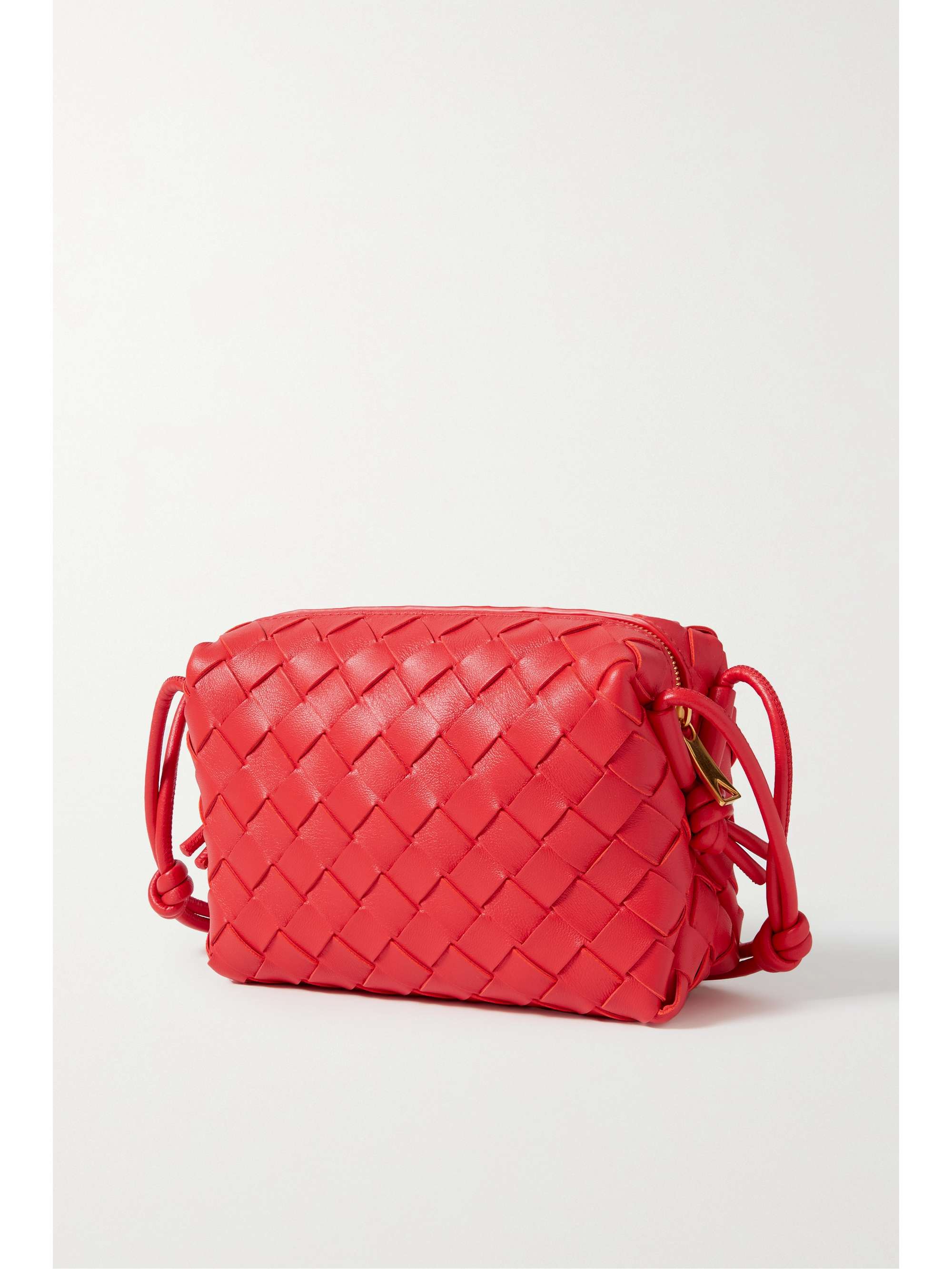 BOTTEGA VENETA Loop mini intrecciato leather shoulder bag