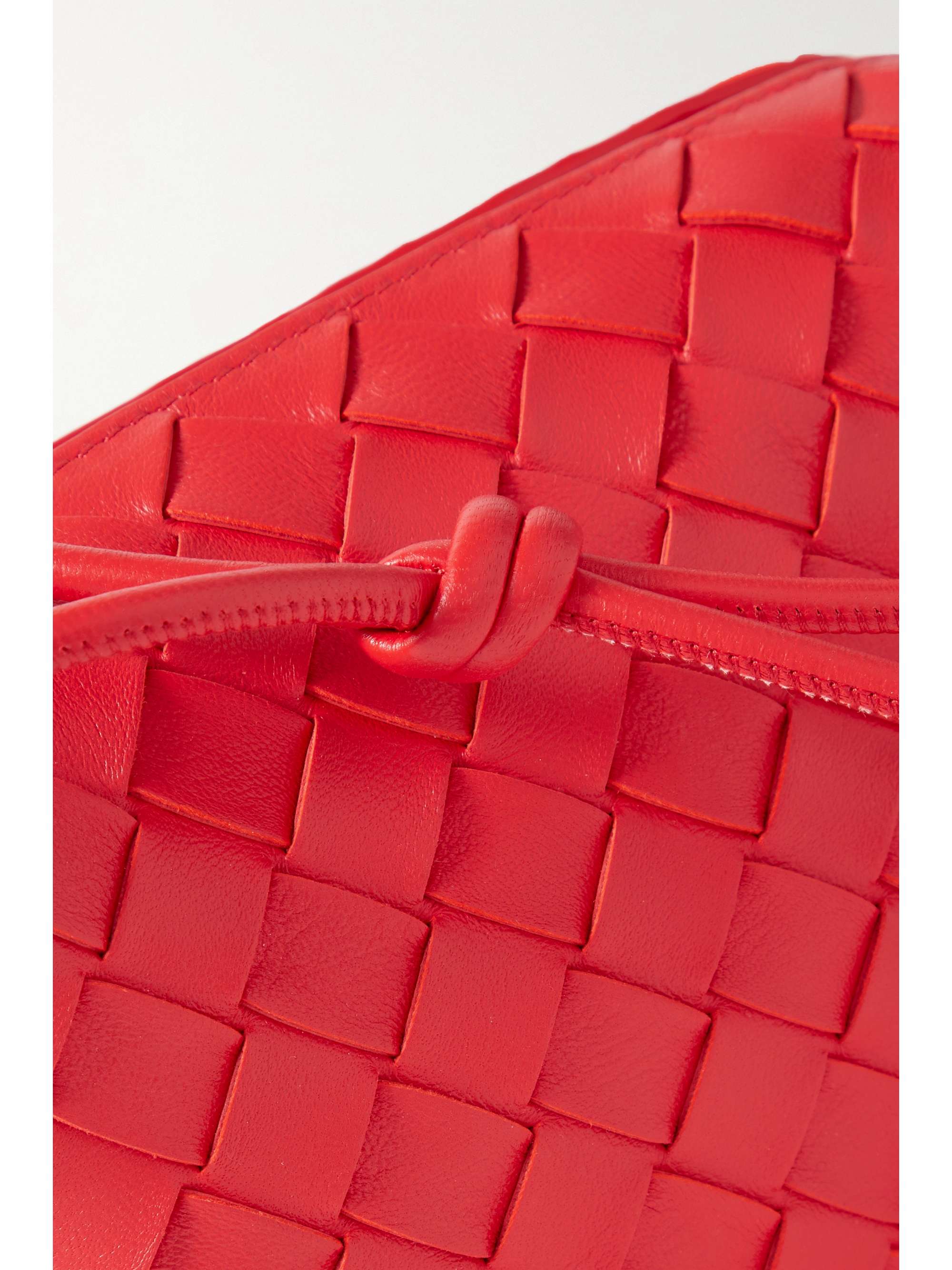 BOTTEGA VENETA Loop mini intrecciato leather shoulder bag