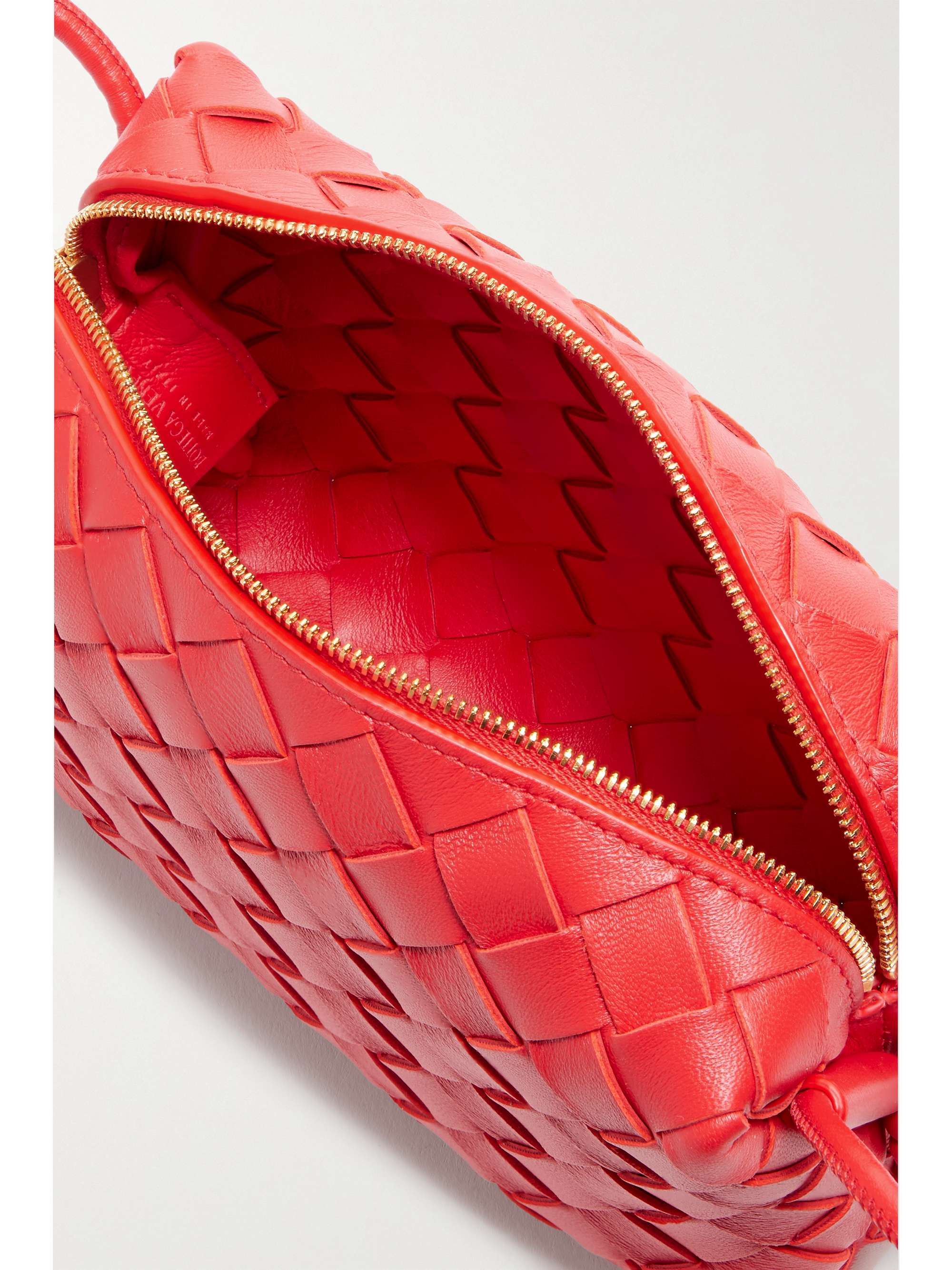 BOTTEGA VENETA Loop mini intrecciato leather shoulder bag