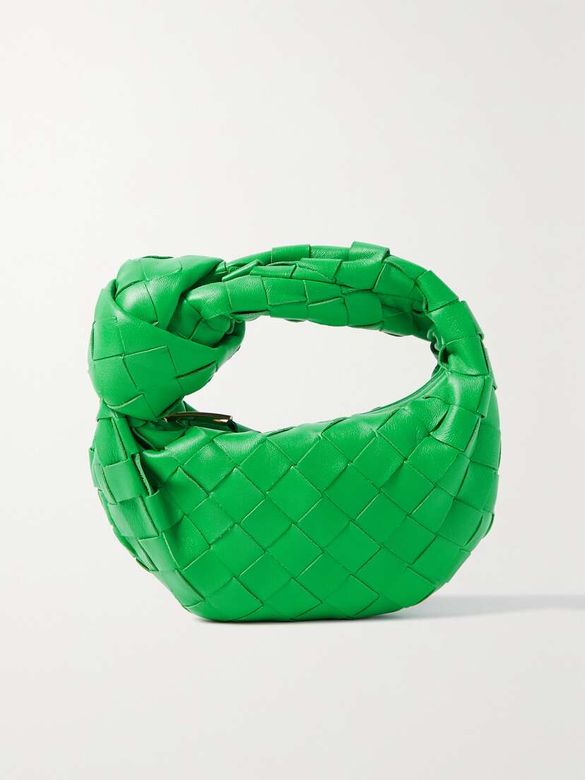 Bottega Veneta Jodie Candy Knotted Intrecciato Leather Tote