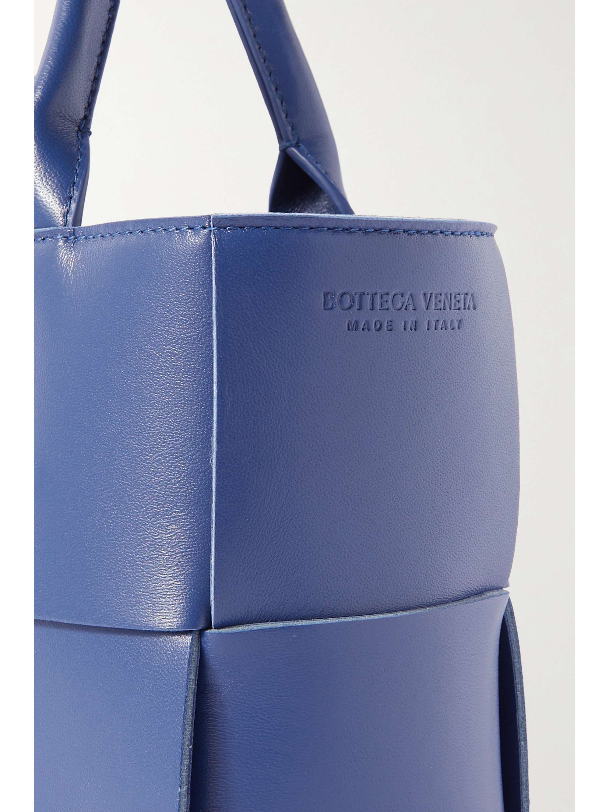 BOTTEGA VENETA Arco mini intrecciato textured-leather tote