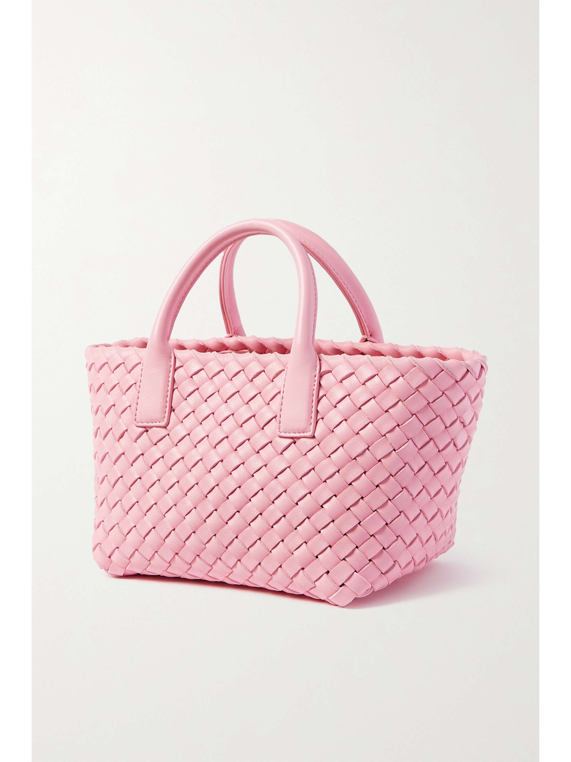 BOTTEGA VENETA Cabat mini intrecciato leather tote | NET-A-PORTER