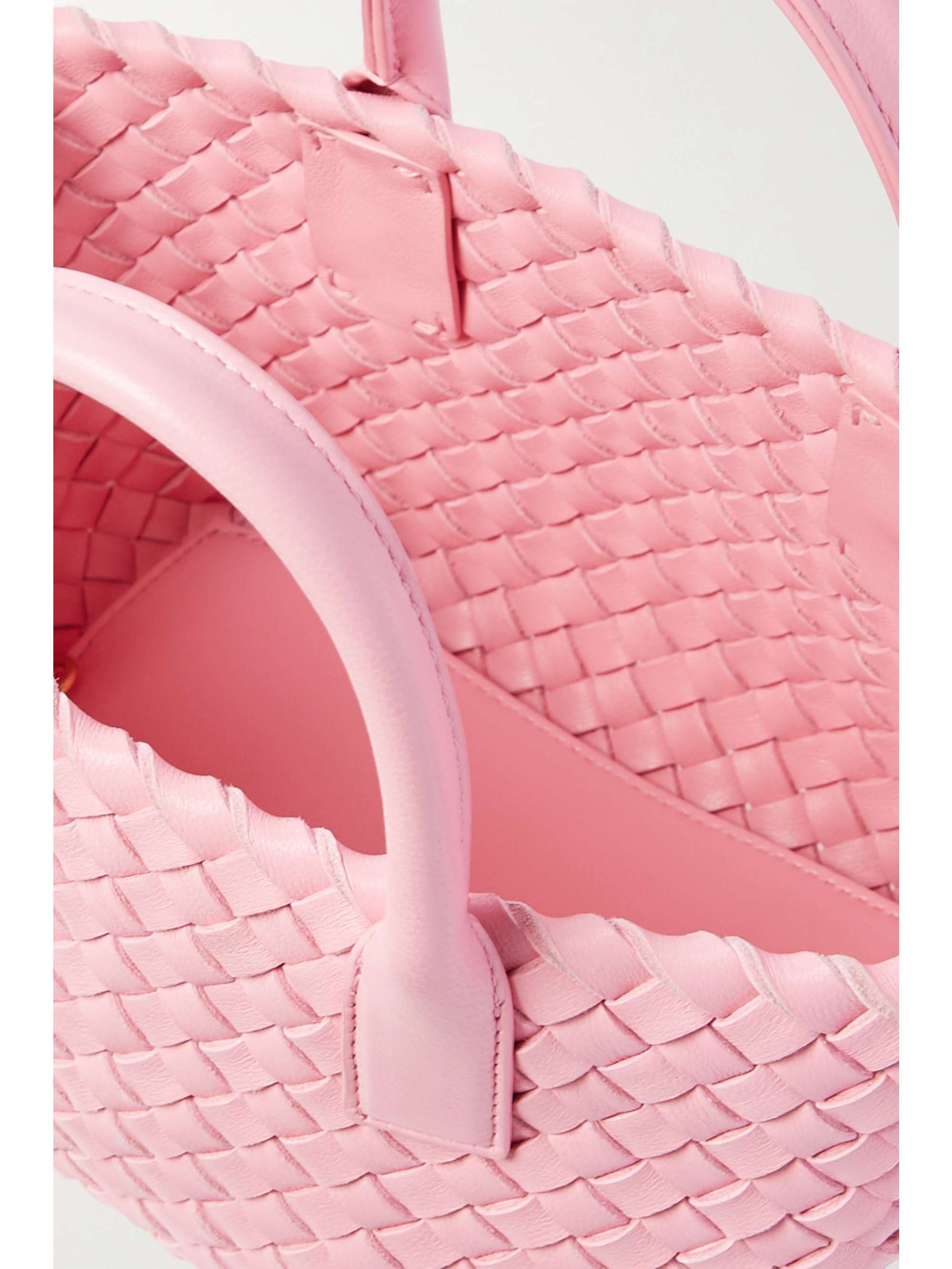 BOTTEGA VENETA Cabat mini intrecciato leather tote