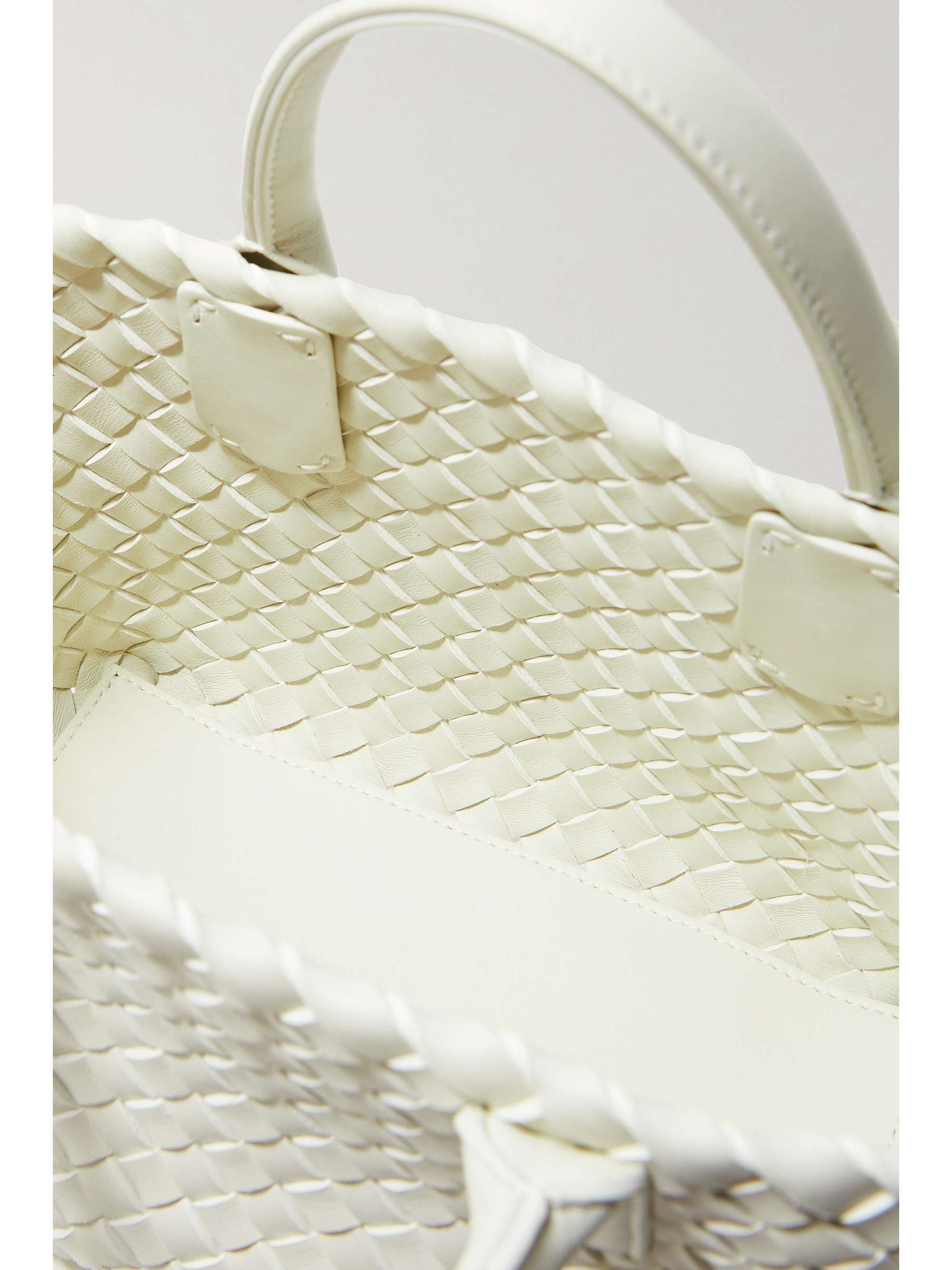 BOTTEGA VENETA Cabat mini intrecciato leather tote