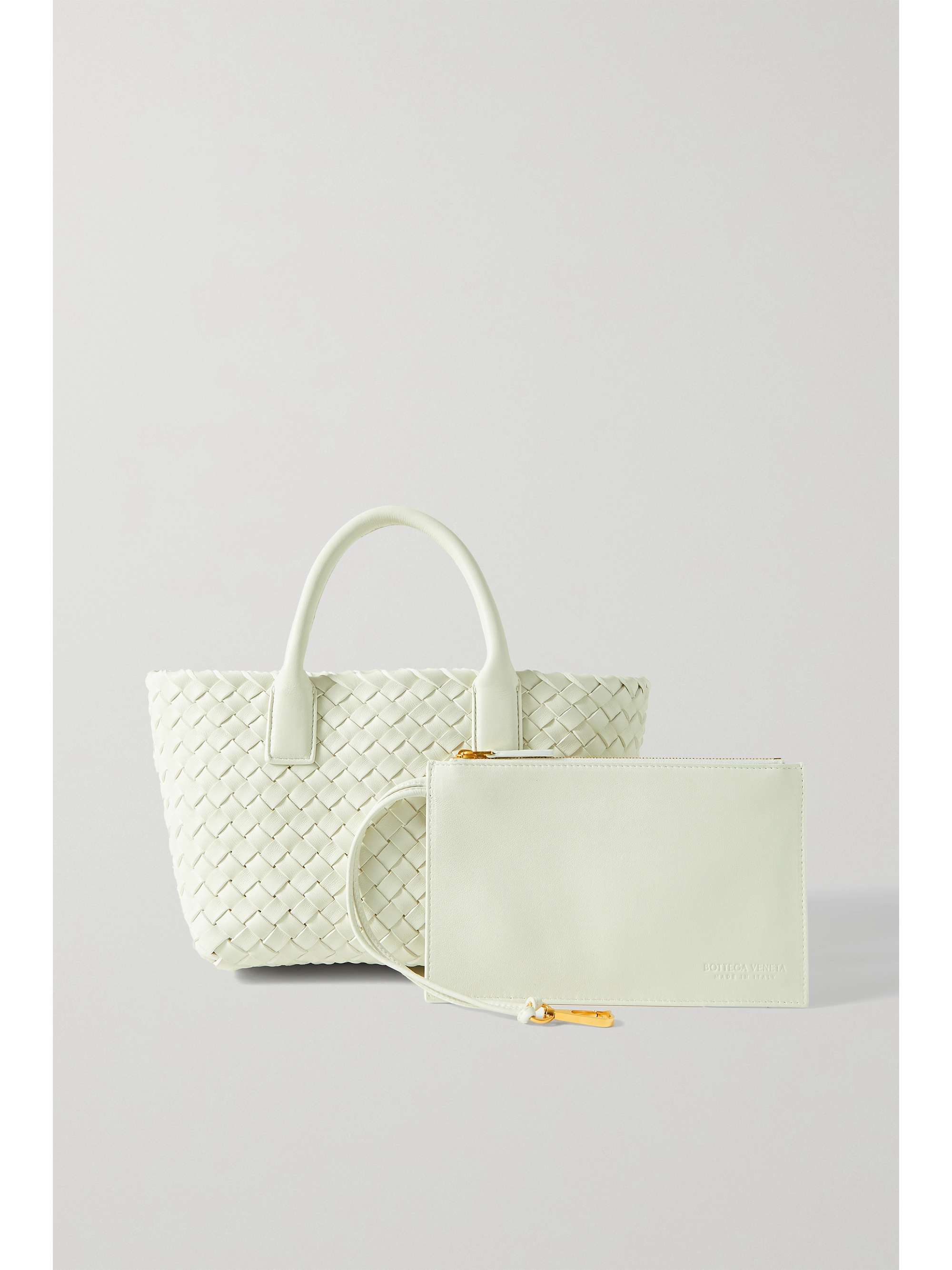 BOTTEGA VENETA Cabat mini intrecciato leather tote