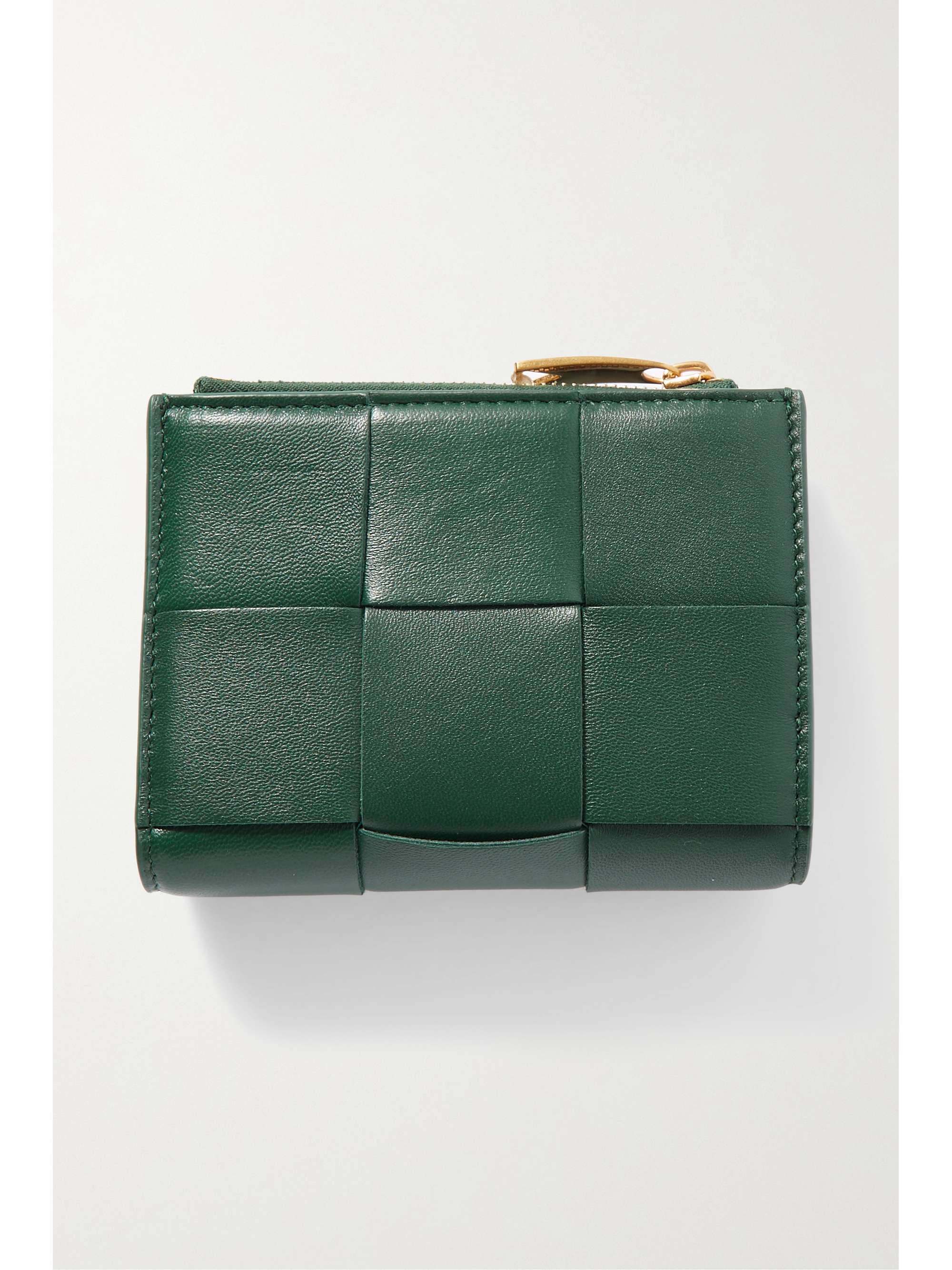 BOTTEGA VENETA Cassette intrecciato leather wallet