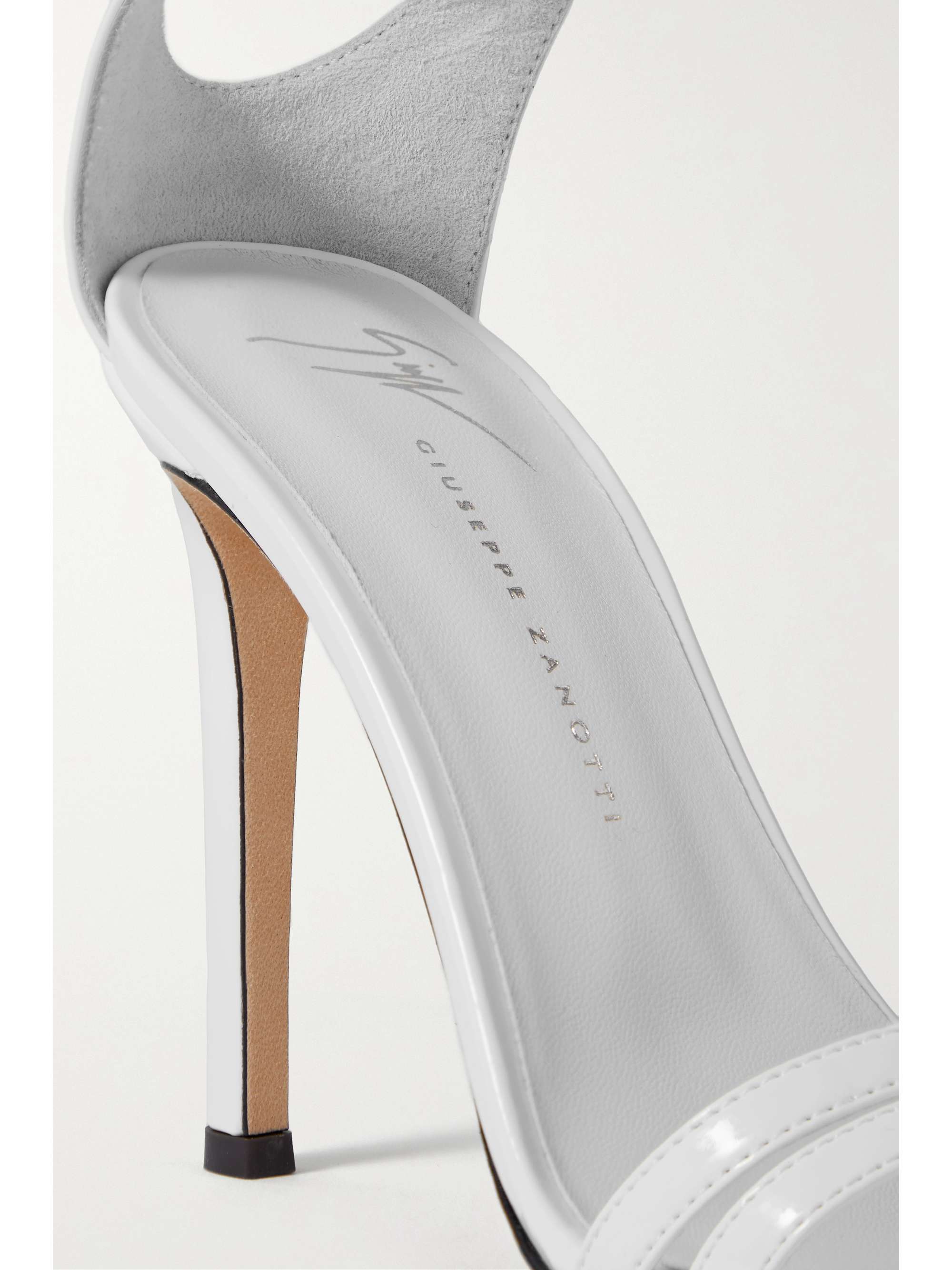 GIUSEPPE ZANOTTI Sandales en cuir vernis Basic