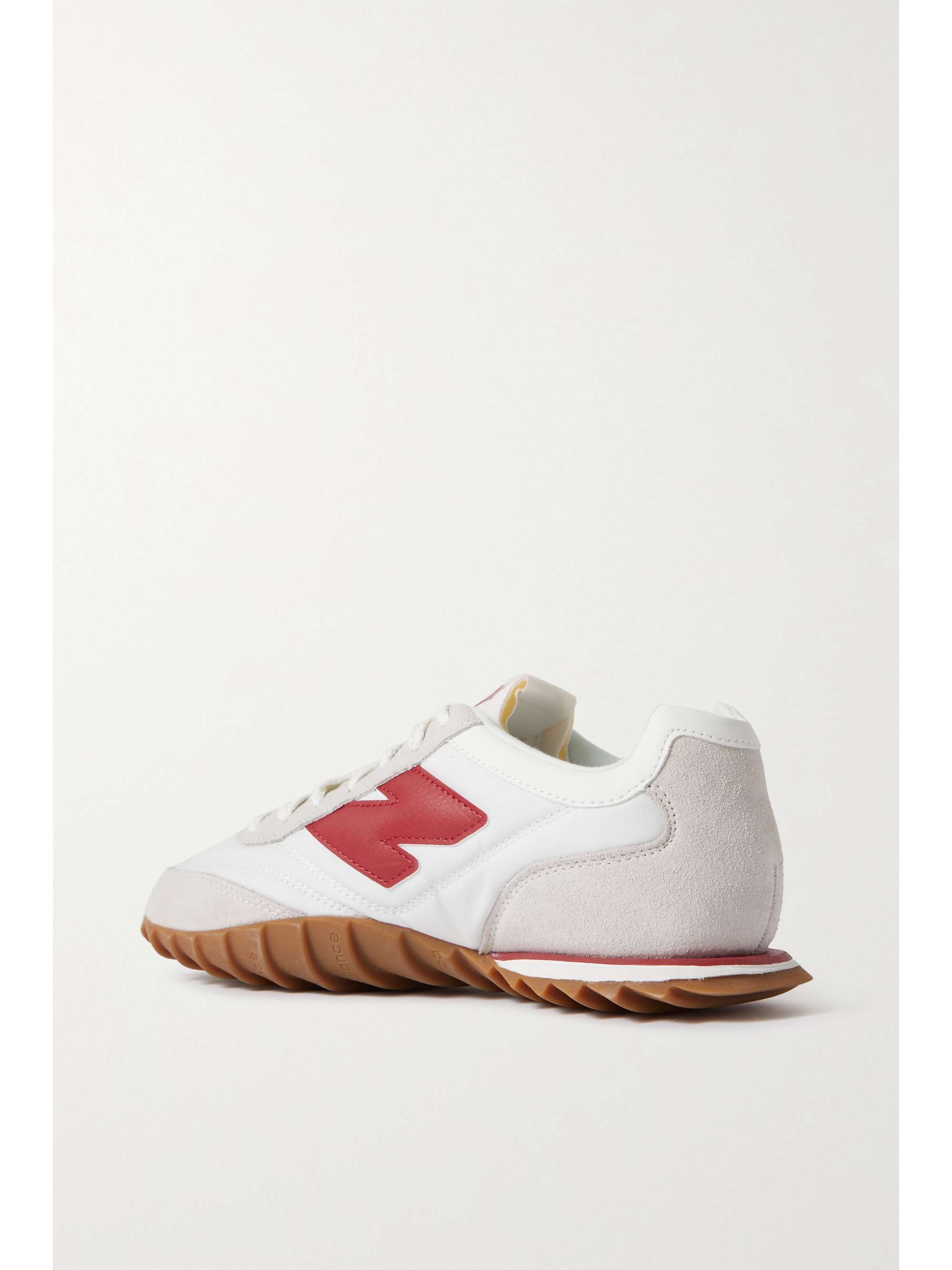 NEW BALANCE RC30 leather and suede sneakers