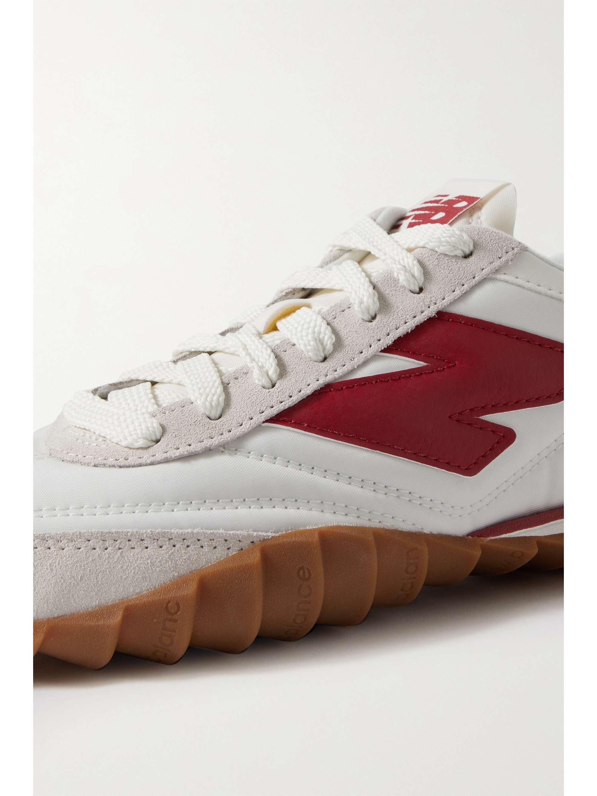 NEW BALANCE RC30 leather and suede sneakers
