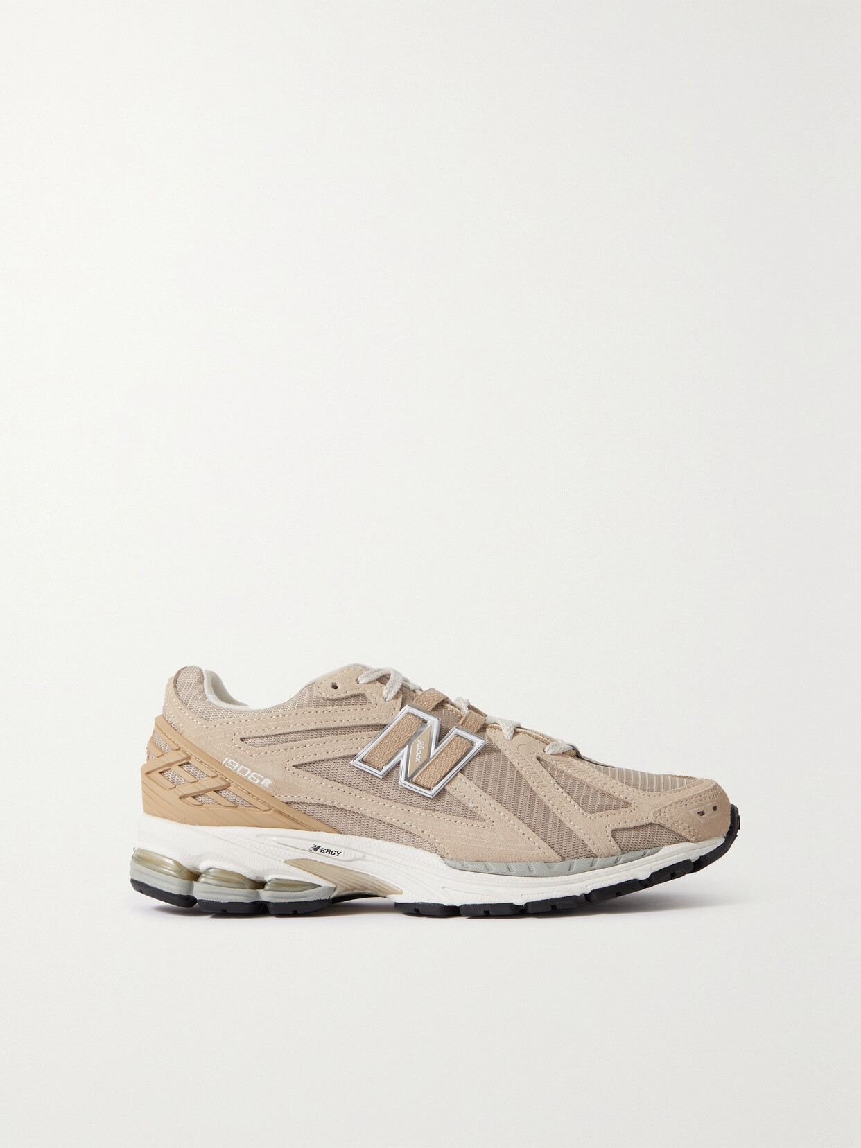 New Balance - 1906r Rubber-trimmed Suede And Mesh Sneakers - Neutrals