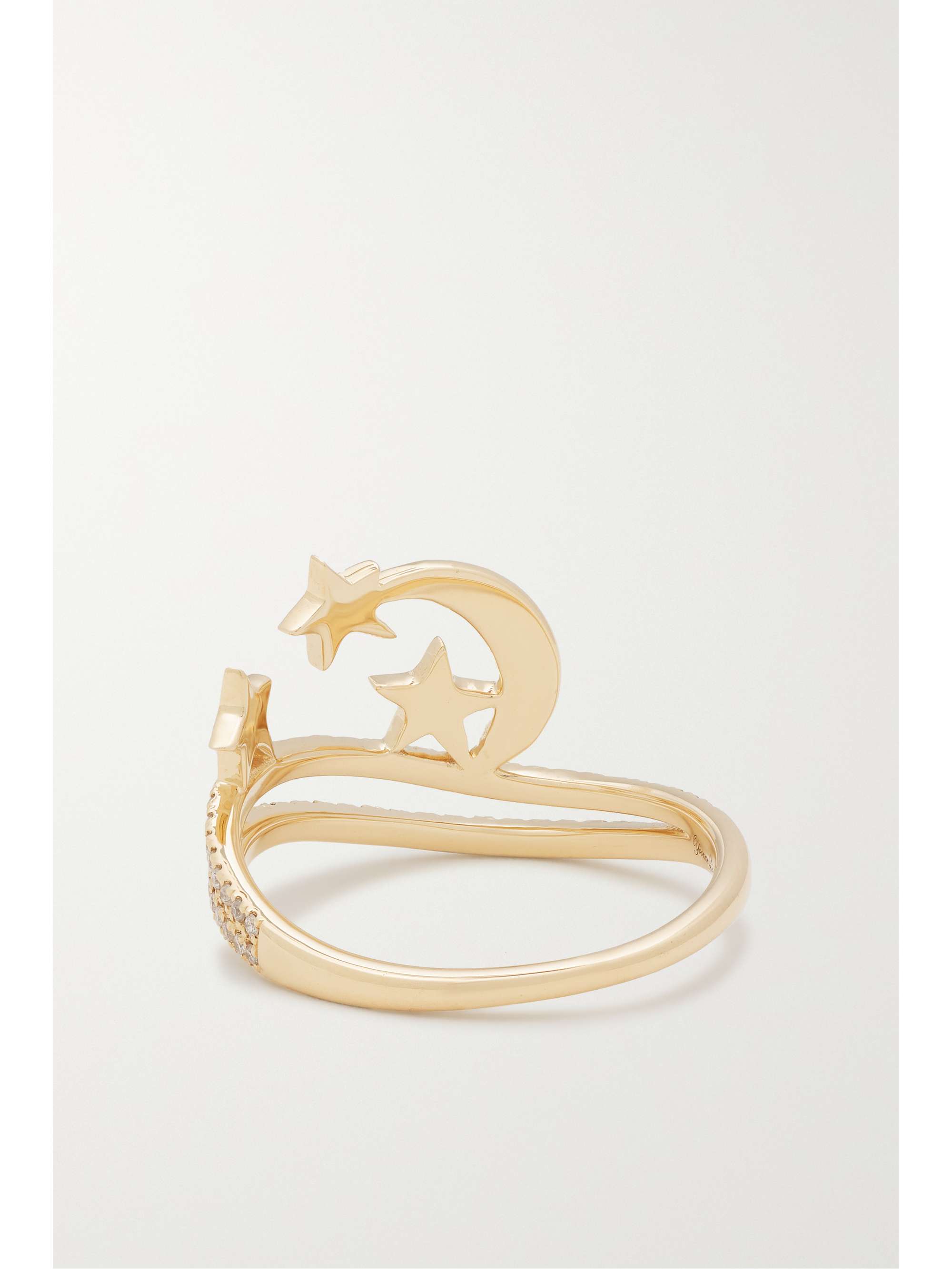 YVONNE LÉON 9-karat gold diamond ring