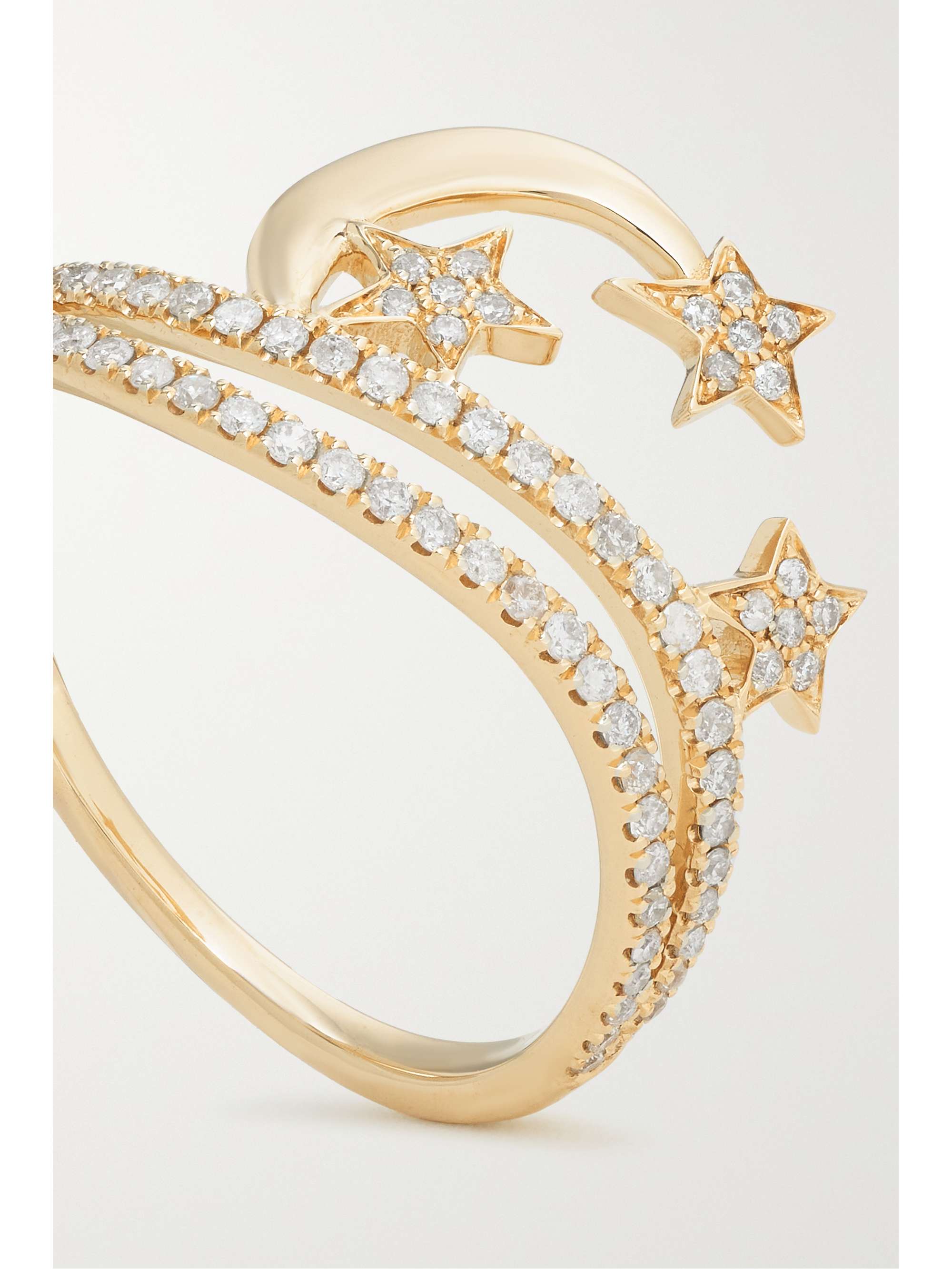 YVONNE LÉON 9-karat gold diamond ring