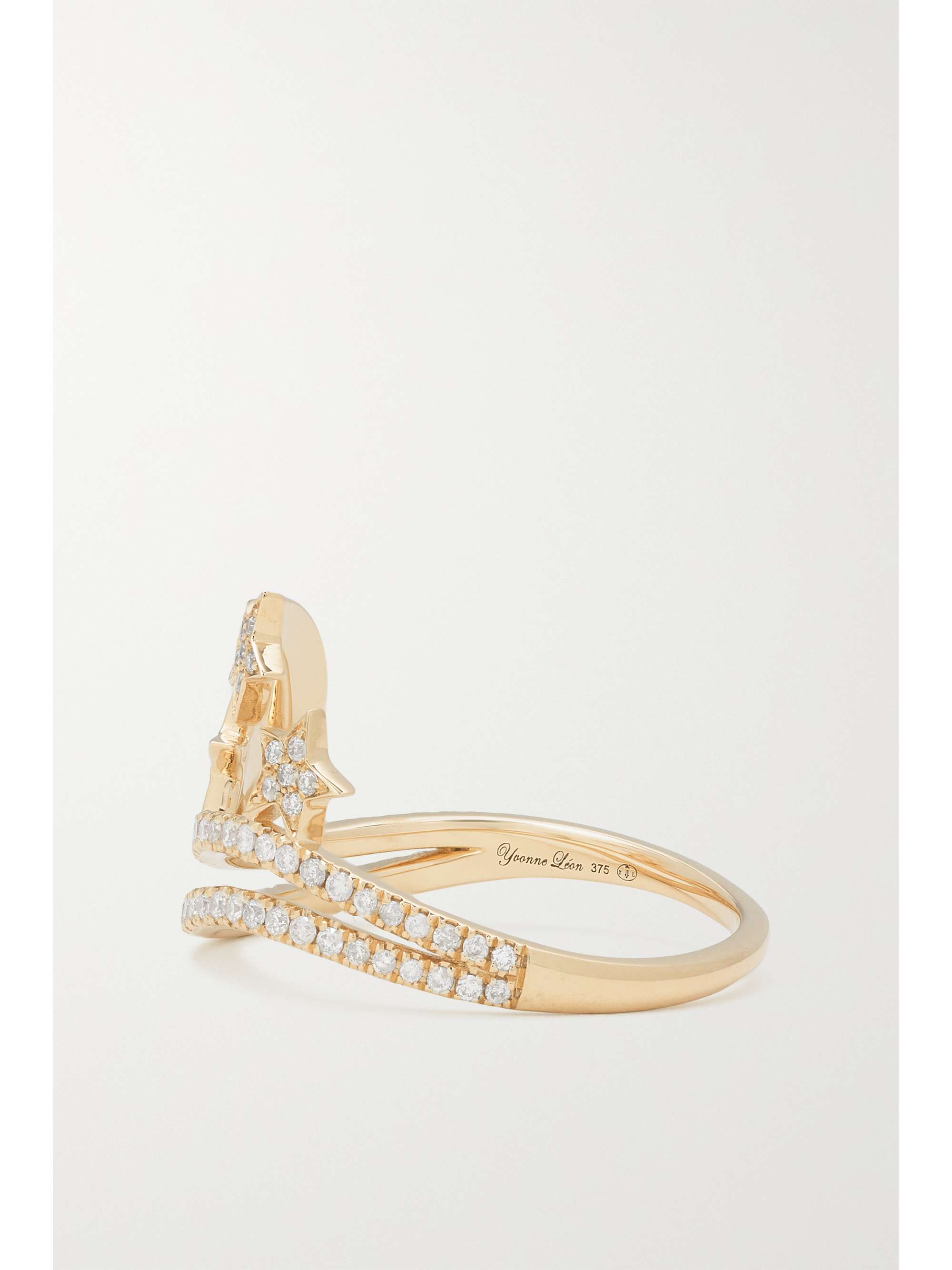 YVONNE LÉON 9-karat gold diamond ring