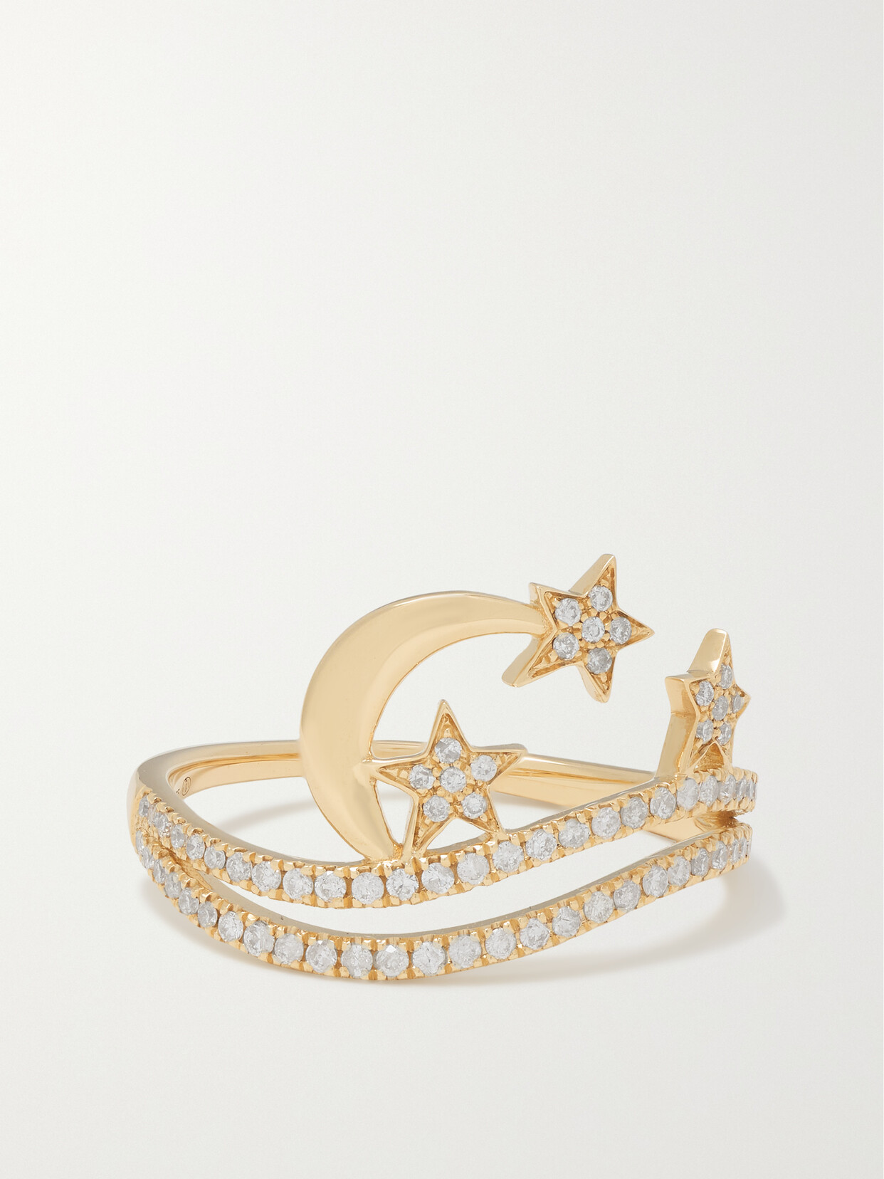 Yvonne Léon 9-karat Gold Diamond Ring